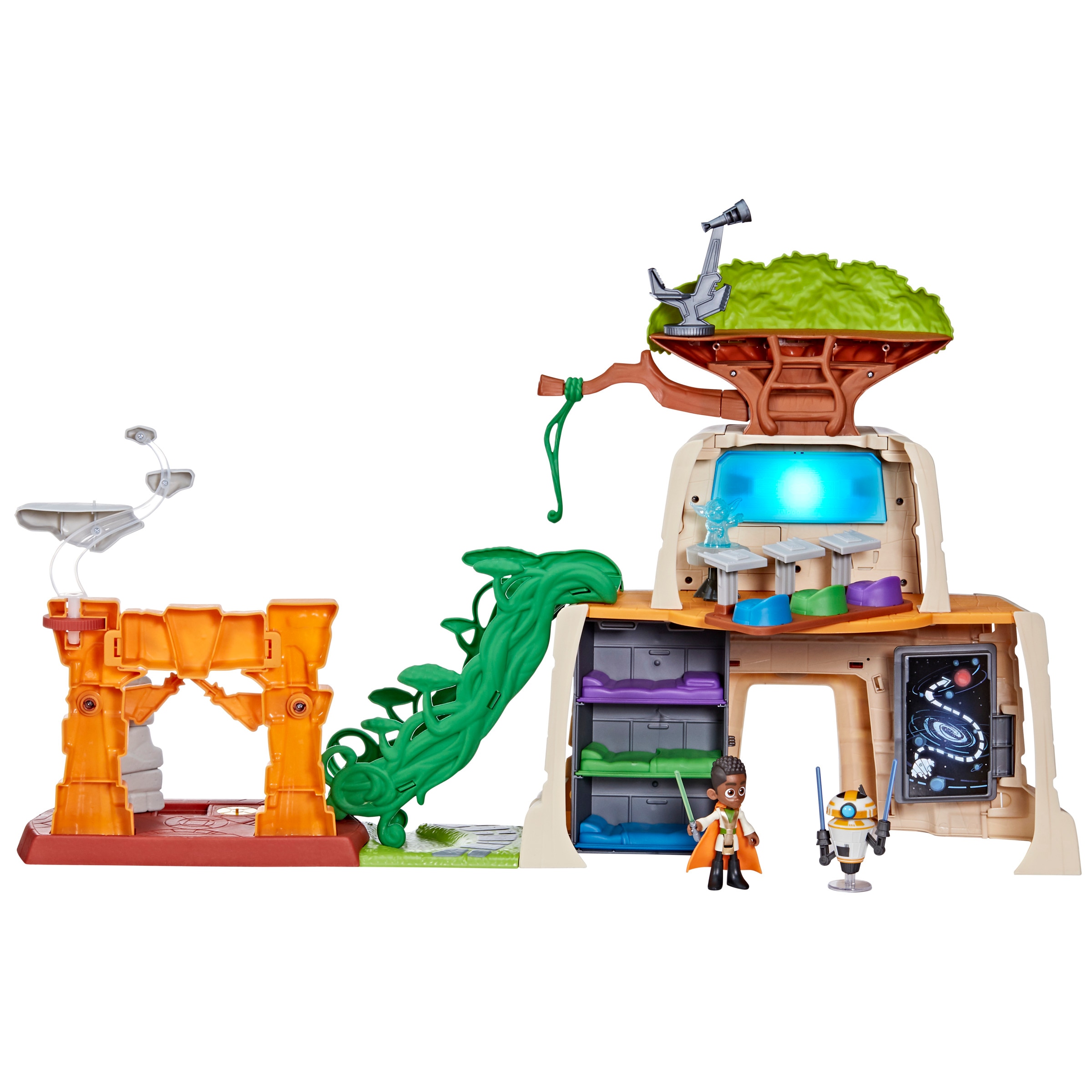 Set de Juego Templo Jedi de Tenoo Star Wars Hasbro 3