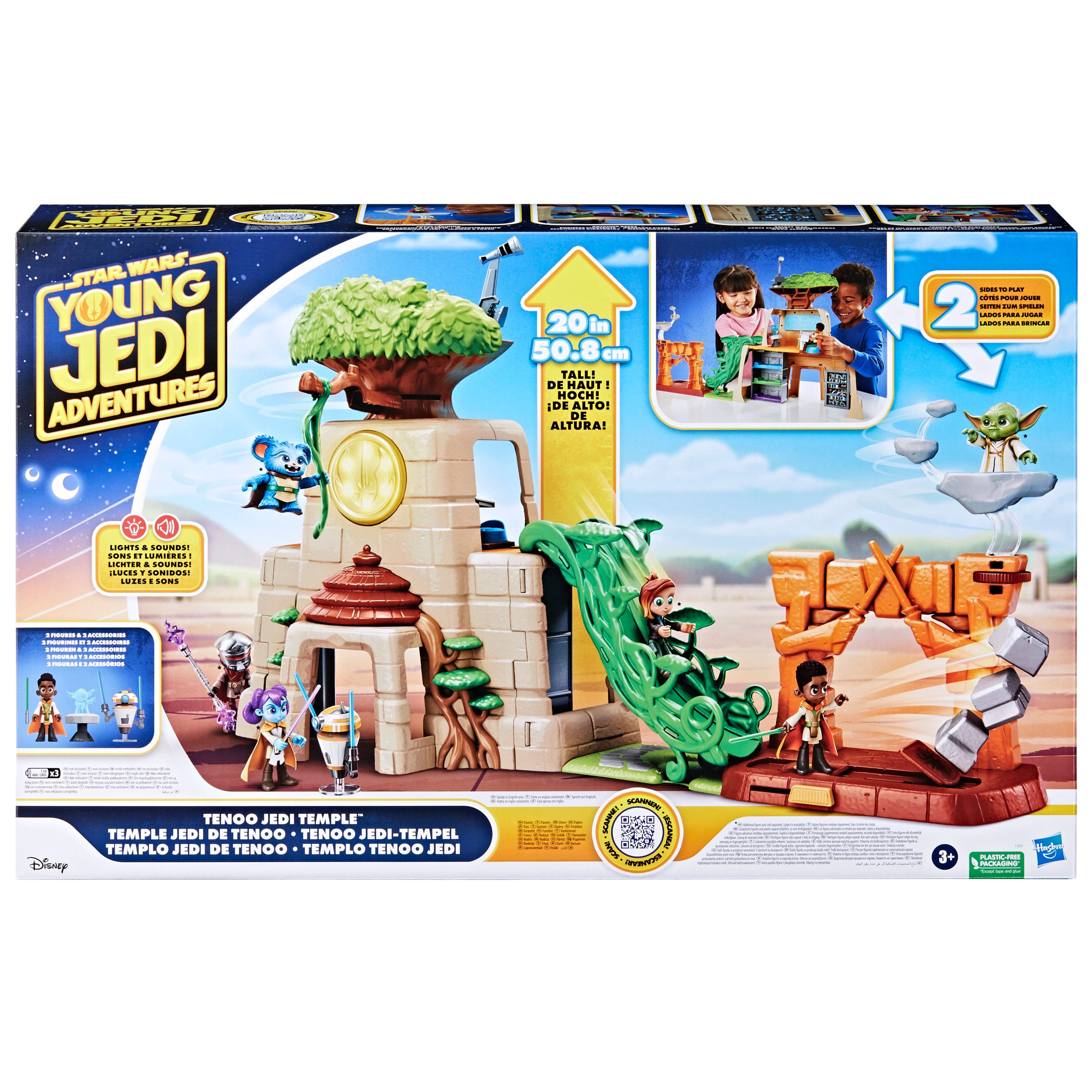 Set de Juego Templo Jedi de Tenoo Star Wars Hasbro 4