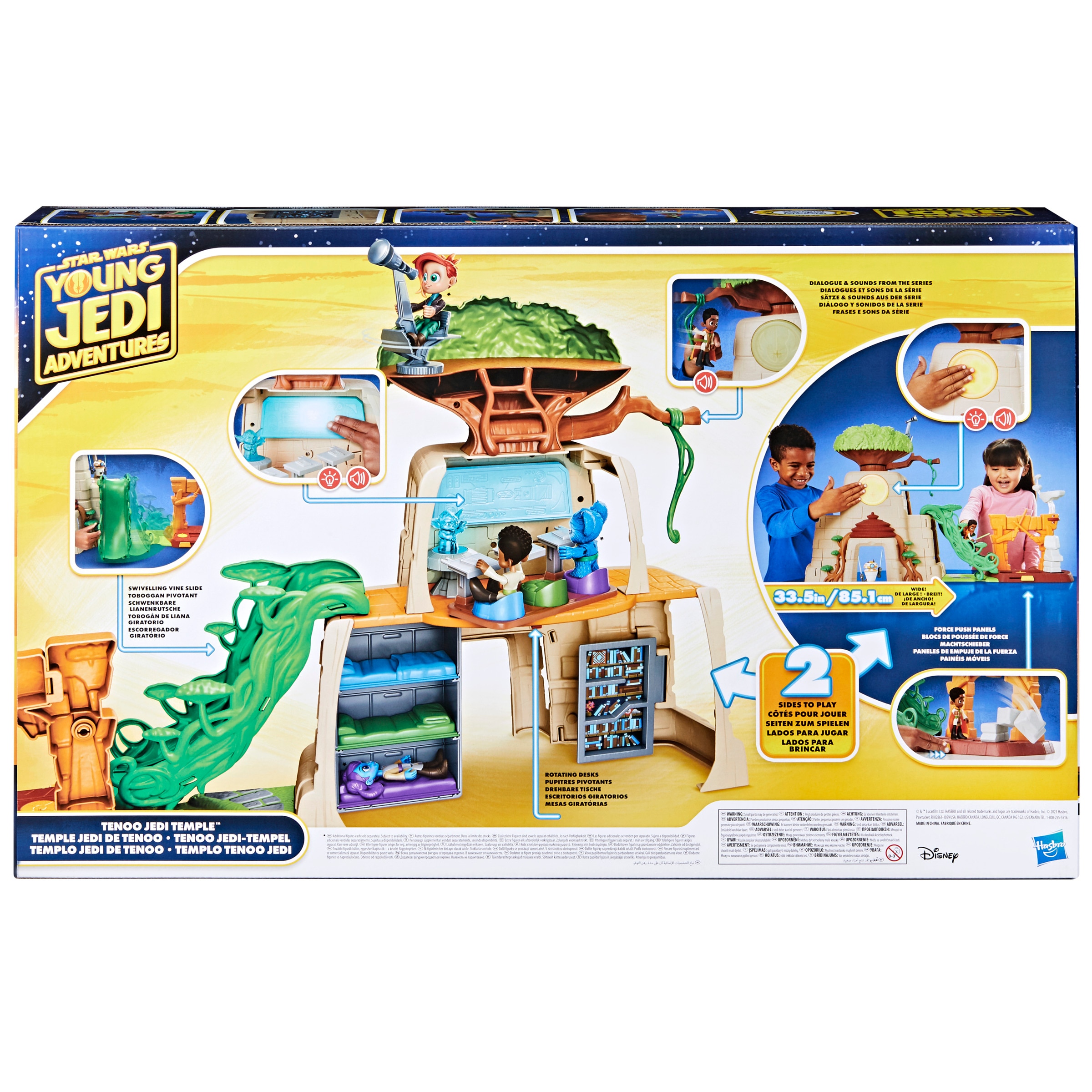 Set de Juego Templo Jedi de Tenoo Star Wars Hasbro 5