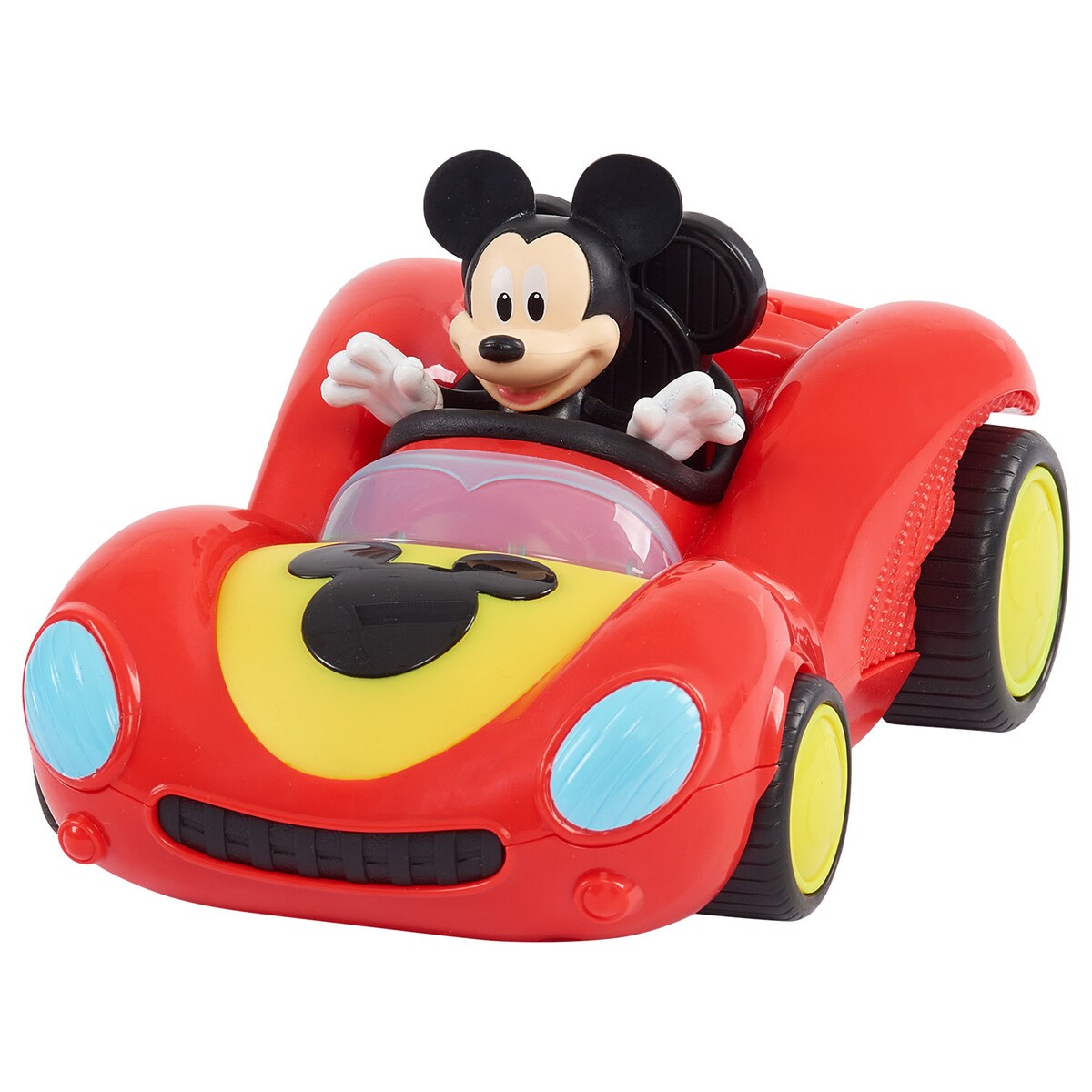Mickey Mouse Vehículos Rev 'n Go Con Luces Y Sonidos, Coche De