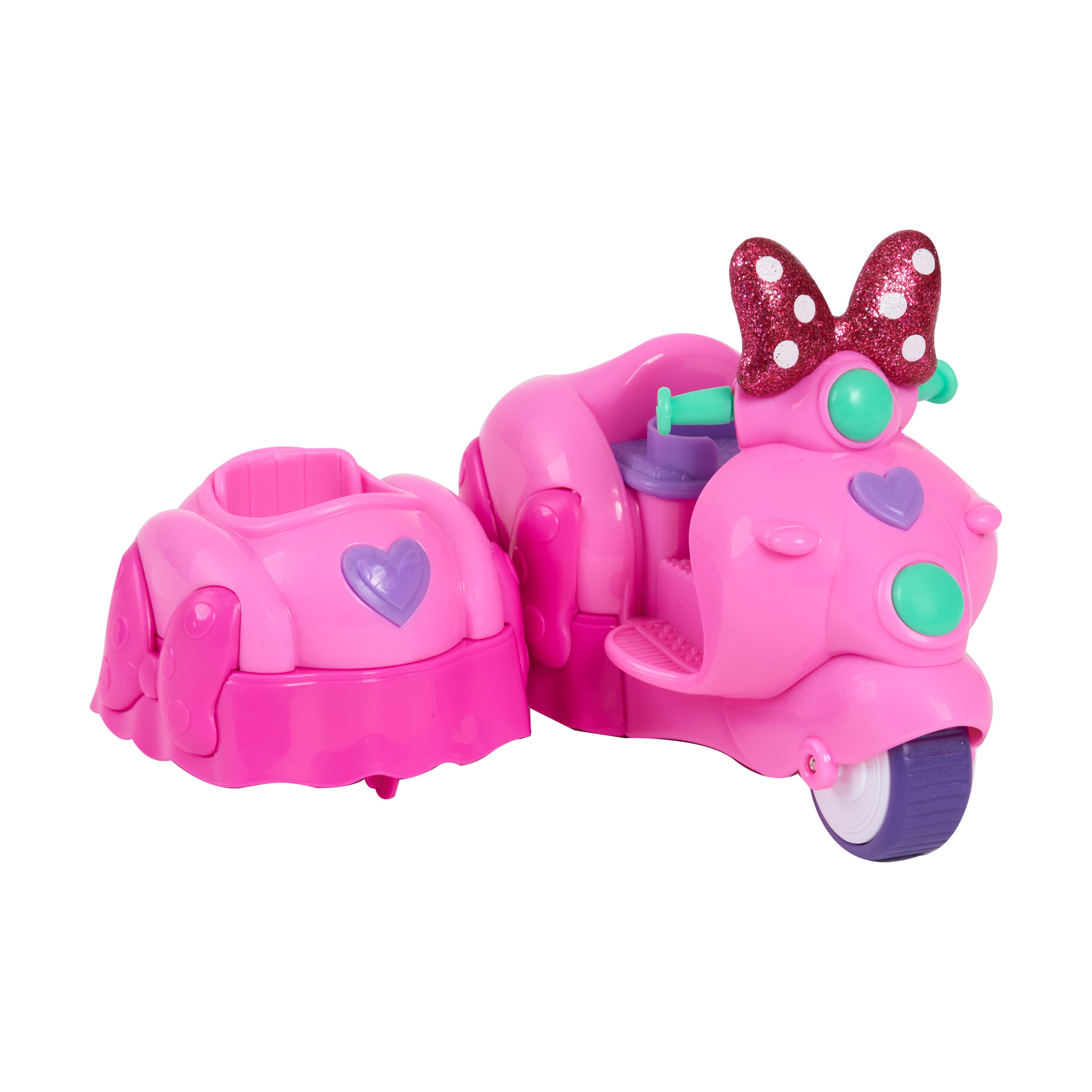 Automóvil de juguete con figuras articuladas Minnie Mouse Disney Just Play 3