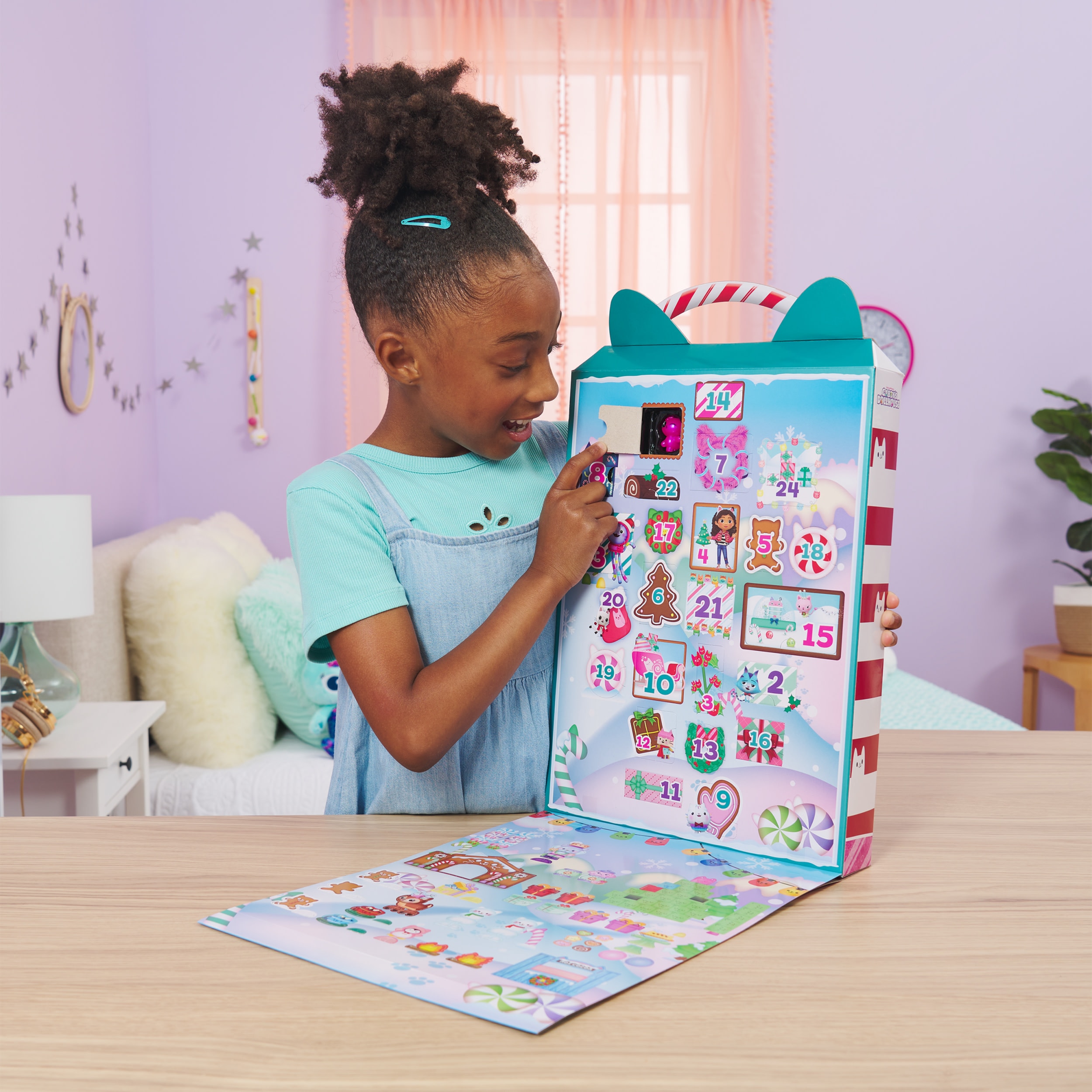 Calendario de Adviento La Casa de Muñecas de Gabby Gabby's Dollhouse Spin Master 2
