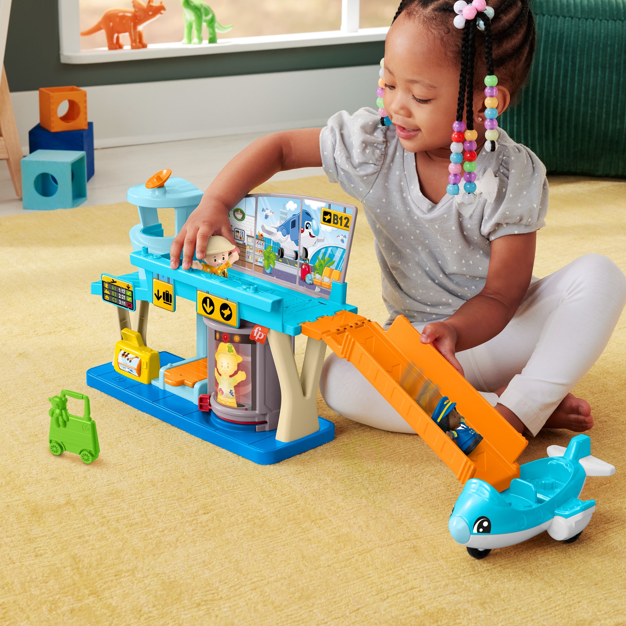 Aeropuerto Little People Fisher-Price 3