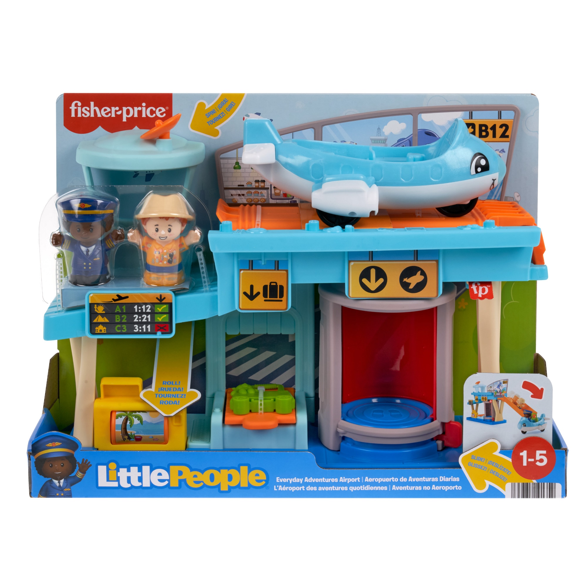 Aeropuerto Little People Fisher-Price 7