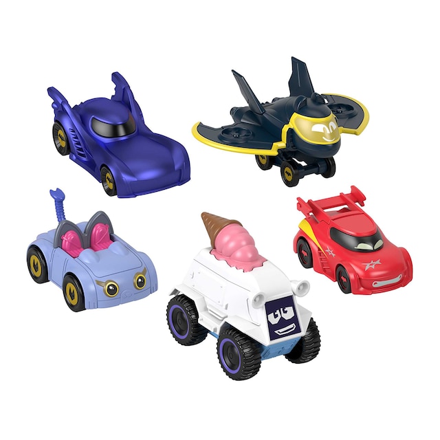 Imagen 0 de Pack 5 coches DC Batwheels Fisher-Price