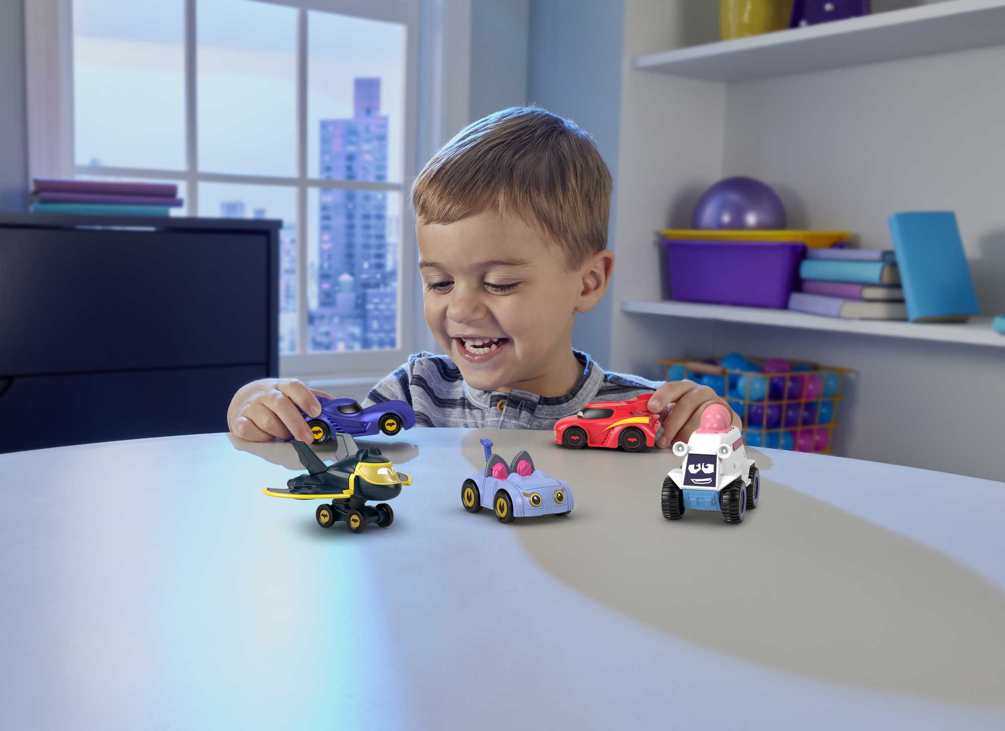 Pack 5 coches DC Batwheels Fisher-Price 2