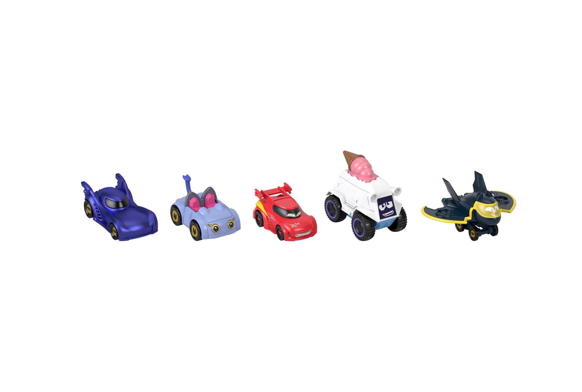 Pack 5 coches DC Batwheels Fisher-Price 5