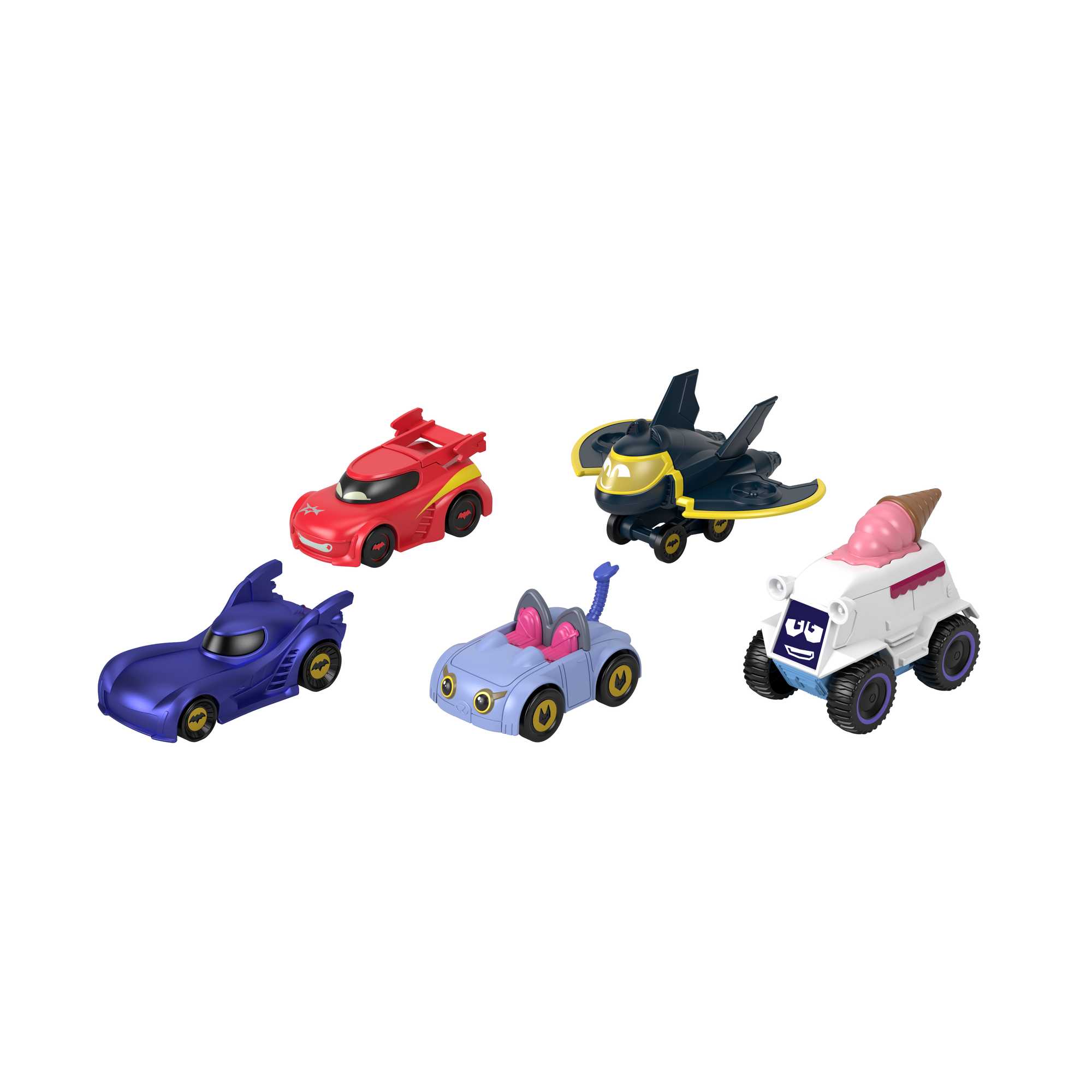 Pack 5 coches DC Batwheels Fisher-Price 6
