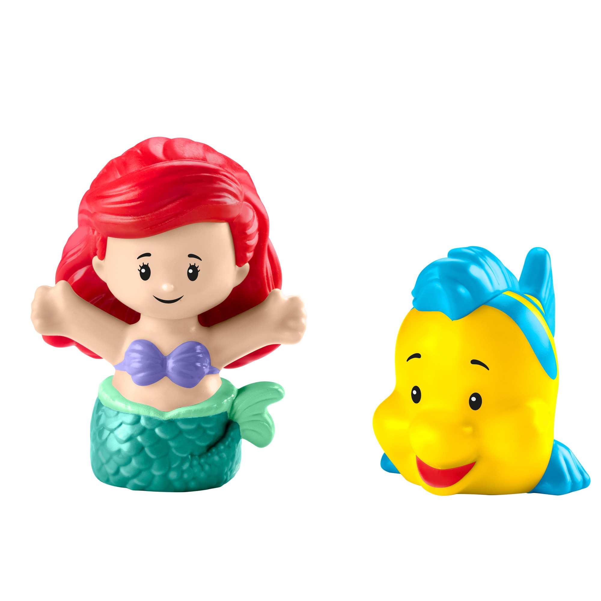 Carruaje marino Ariel y Flounder Disney Princesas Little People Fisher-Price 5
