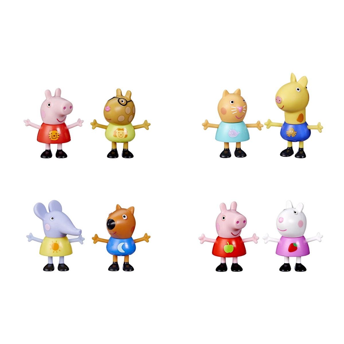 Imagen 0 de Conjunto Os Melhores Amigos da Peppa Pig Hasbro - Artigo Sortido. Envio realizado de forma aleatória
