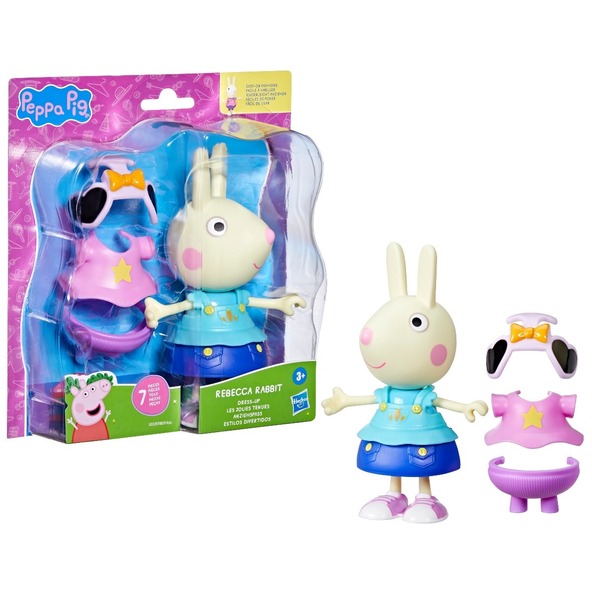 Figura Peppa Estilos divertidos Peppa Pig Hasbro 2