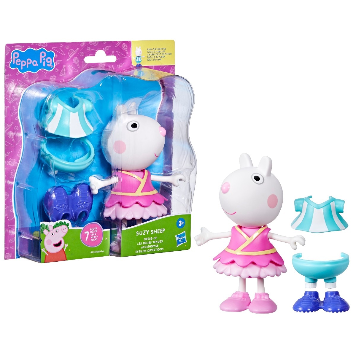 Figura Peppa Estilos divertidos Peppa Pig Hasbro 3