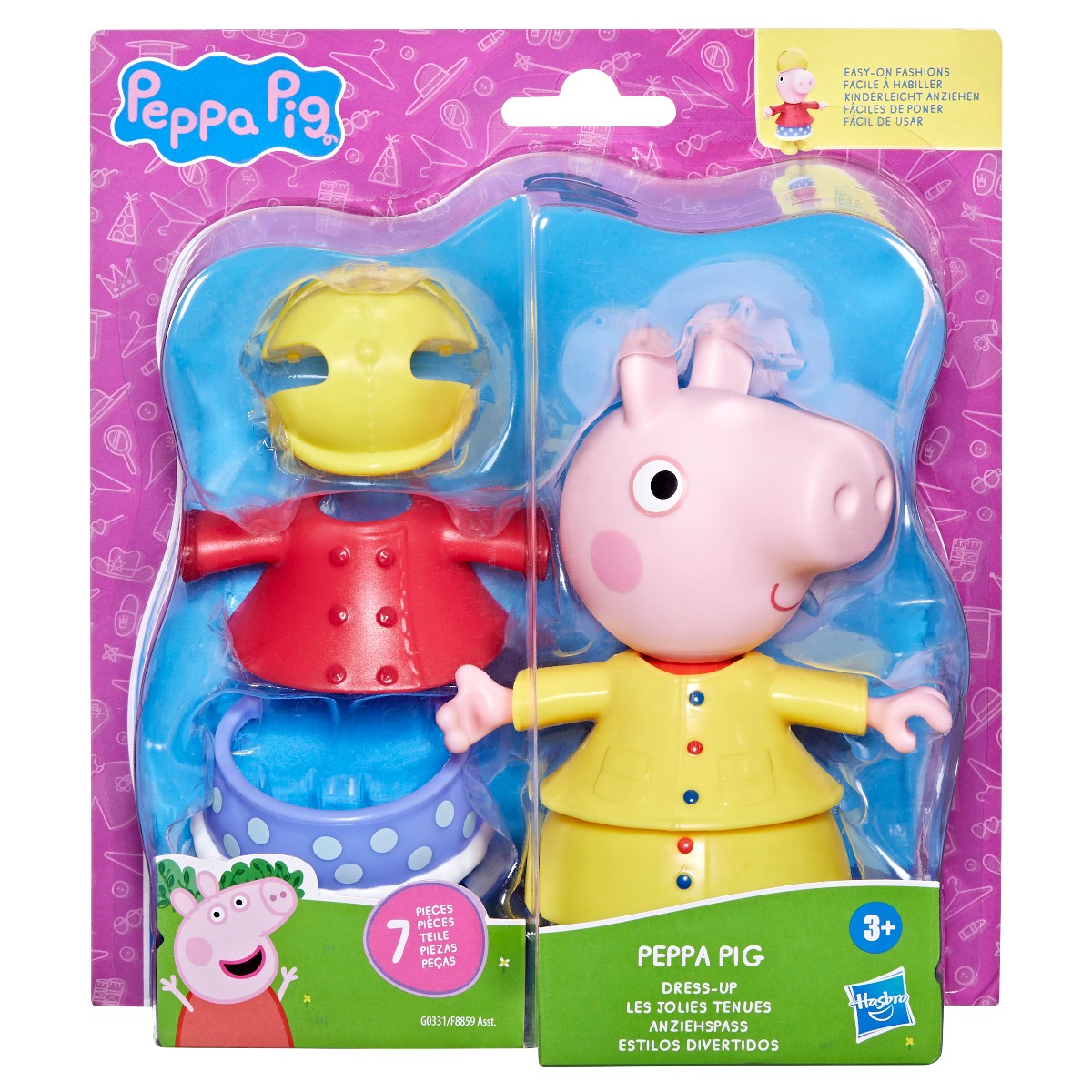 Figura Peppa Estilos divertidos Peppa Pig Hasbro 7