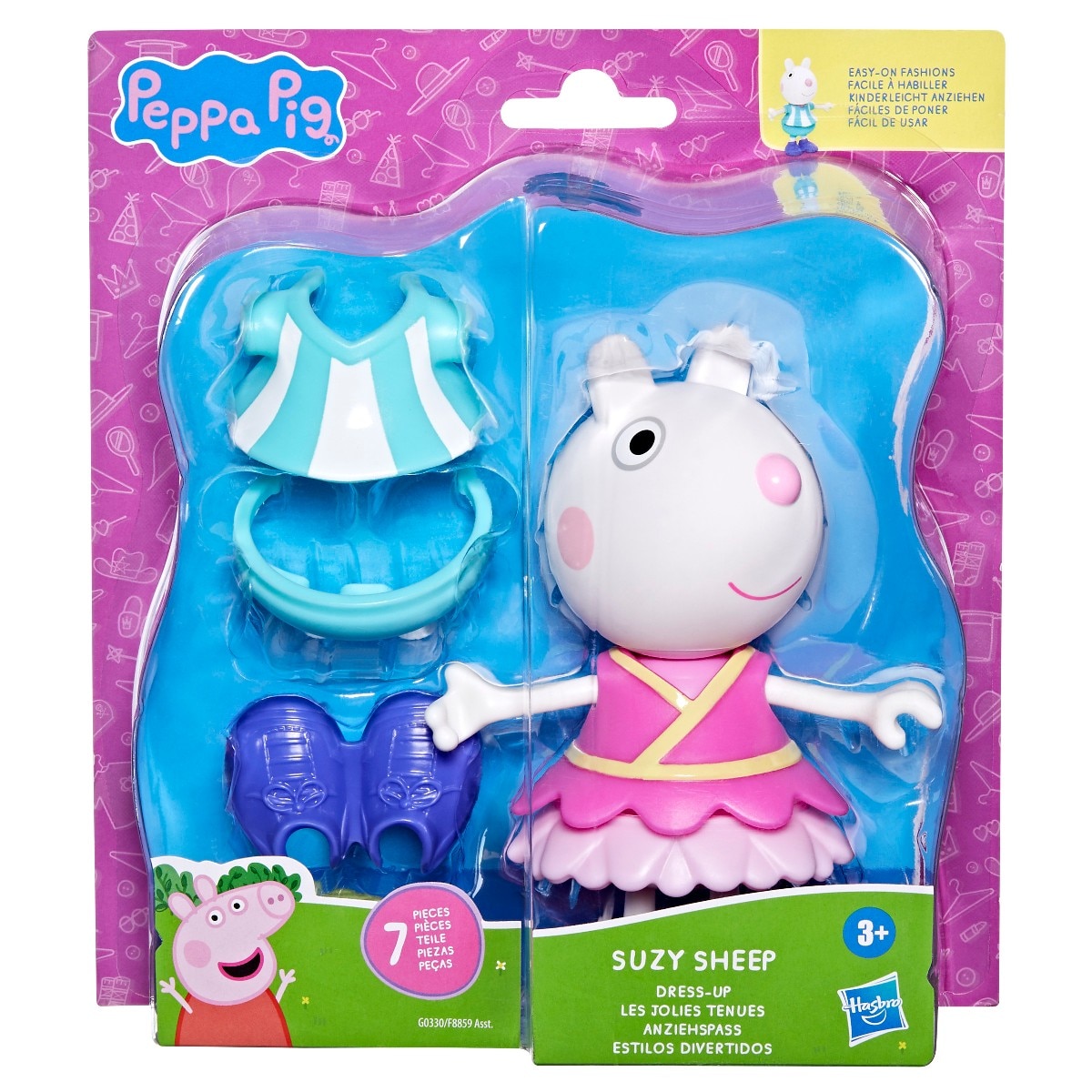 Figura Peppa Estilos divertidos Peppa Pig Hasbro 9