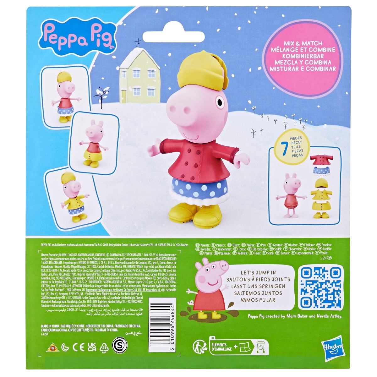 Figura Peppa Estilos divertidos Peppa Pig Hasbro 13