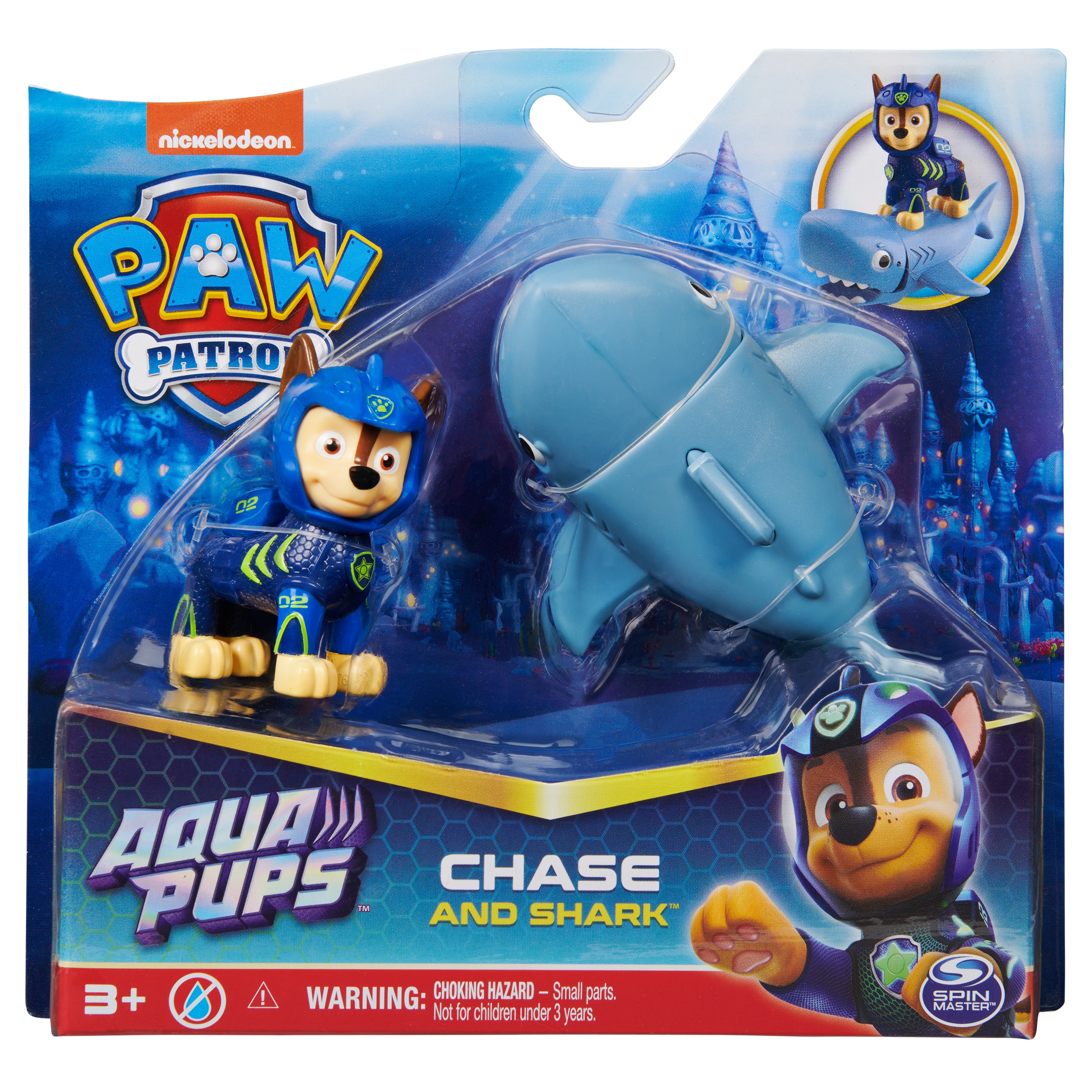 Figura Aqua Pups Paw Patrol Spin Master modelos surtidos 2