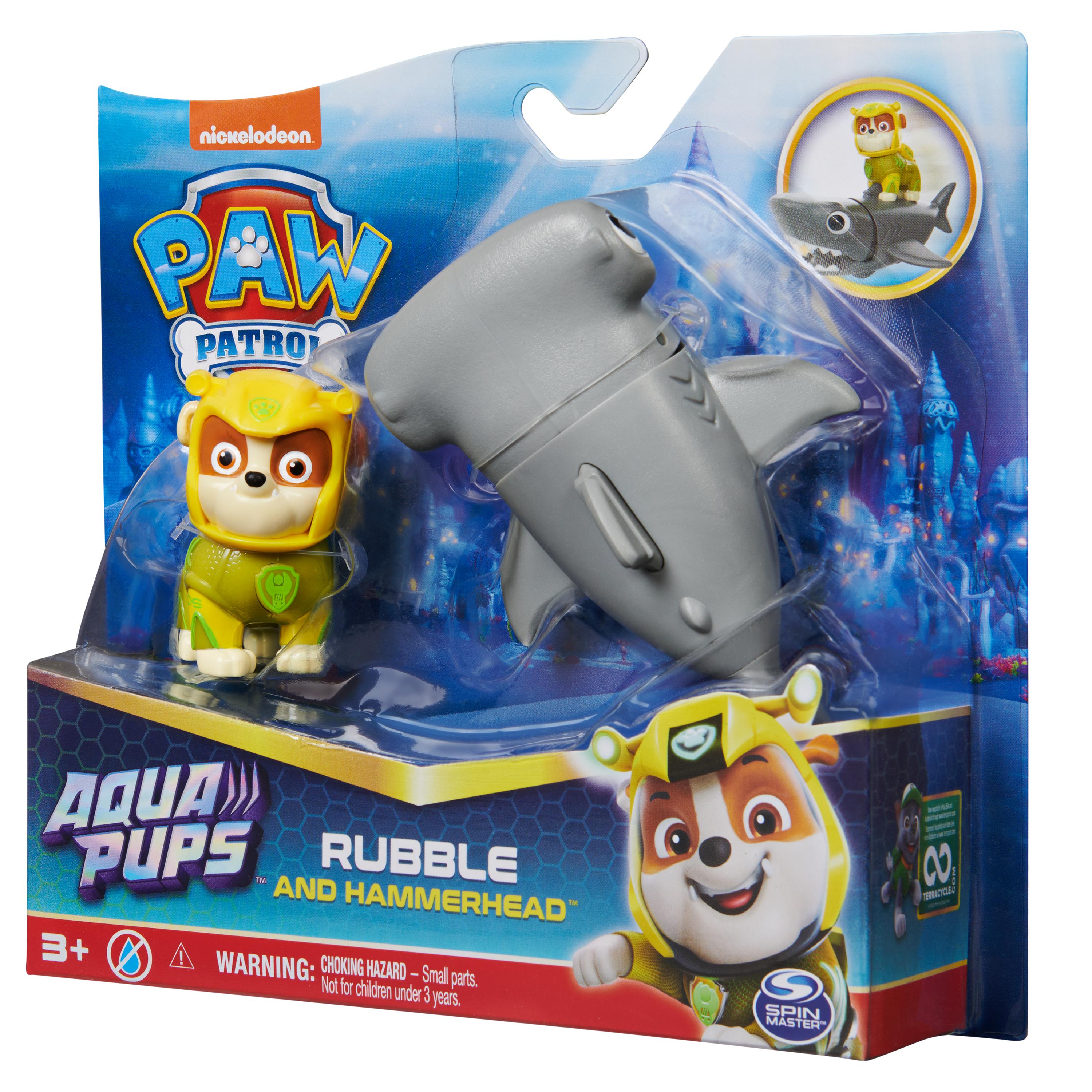 Figura Aqua Pups Paw Patrol Spin Master modelos surtidos 12
