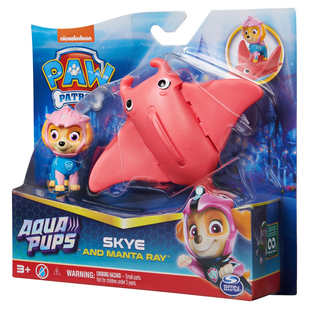 Figura Aqua Pups Paw Patrol Spin Master modelos surtidos · Spin