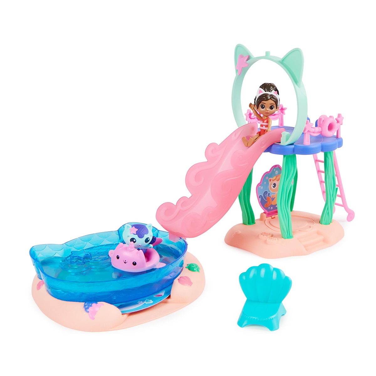 Playset Piscina de Gabby y Siregata Gabby's Dollhouse Spin Master 1