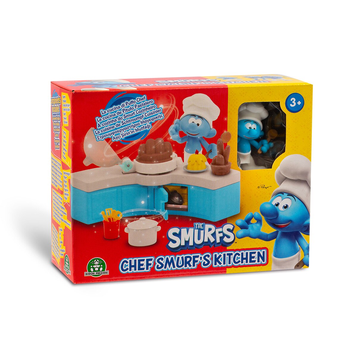 Mini playset Smurf's Pitufos Famosa modelos surtidos 8