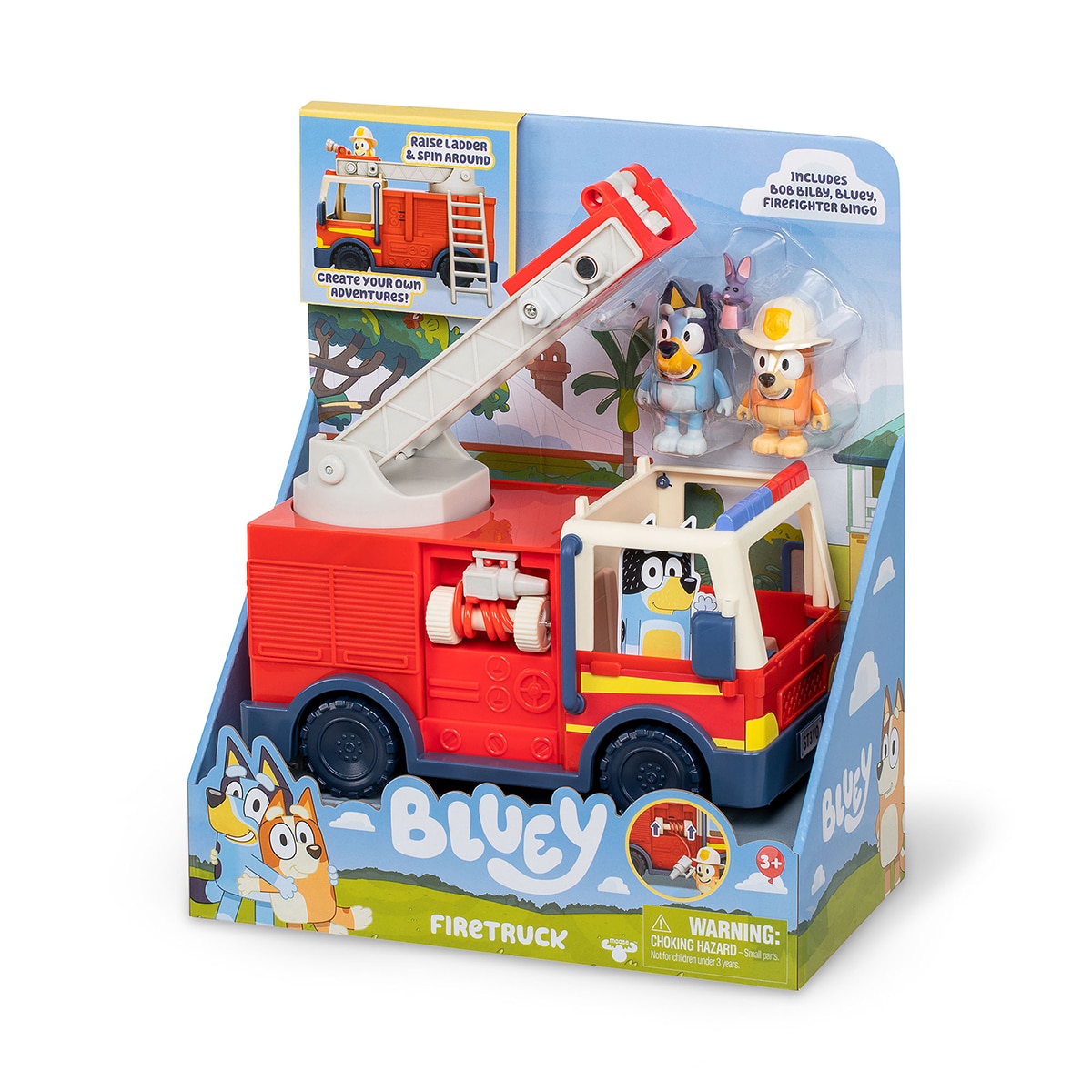 Camión de bomberos Bluey Famosa 8