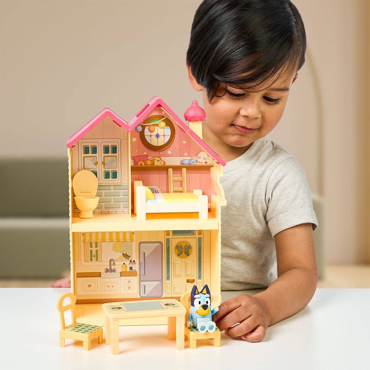 Playset Mini Heeler Home Bluey Famosa 4