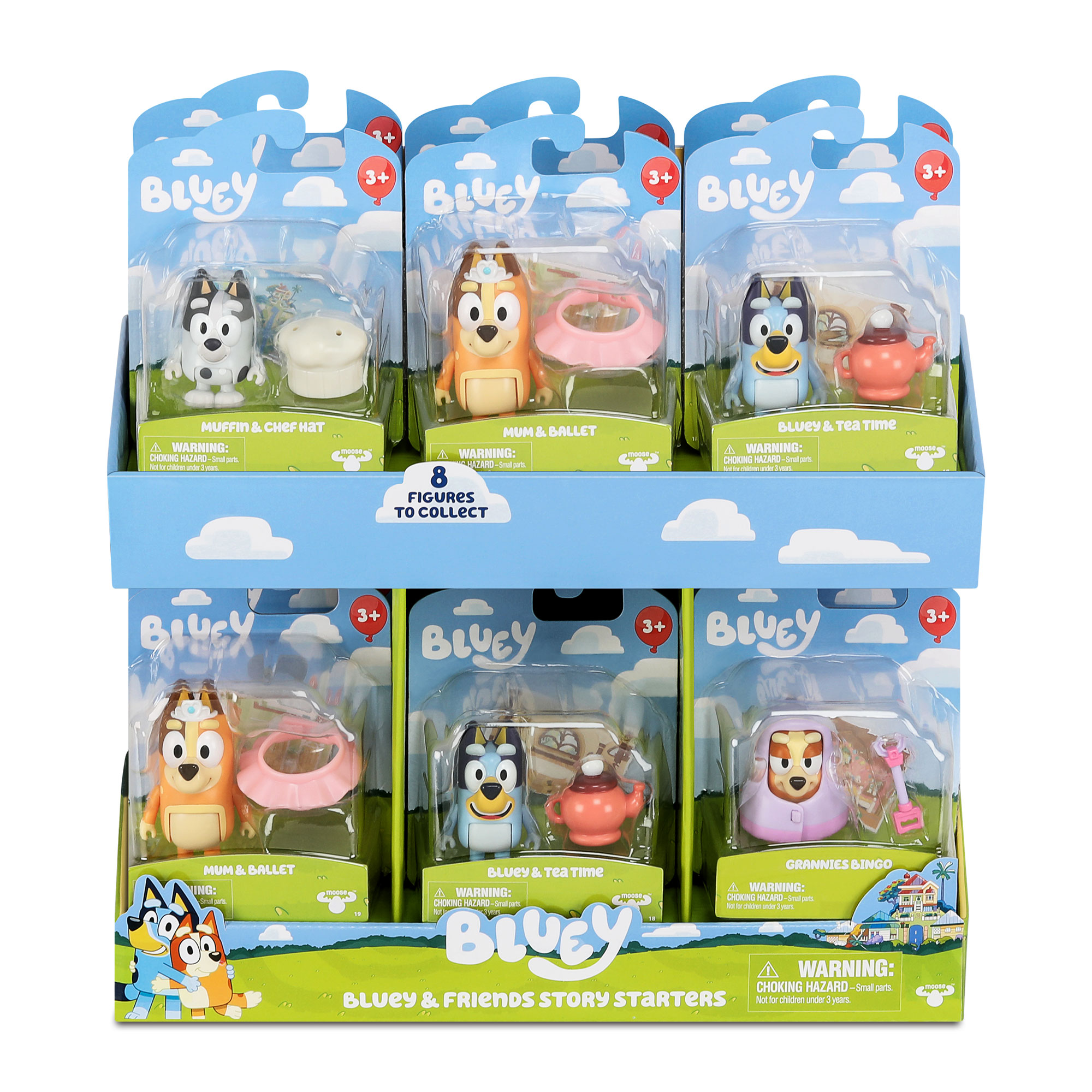 Figura Story Starter Pack S9 Bluey Famosa modelos surtidos 2