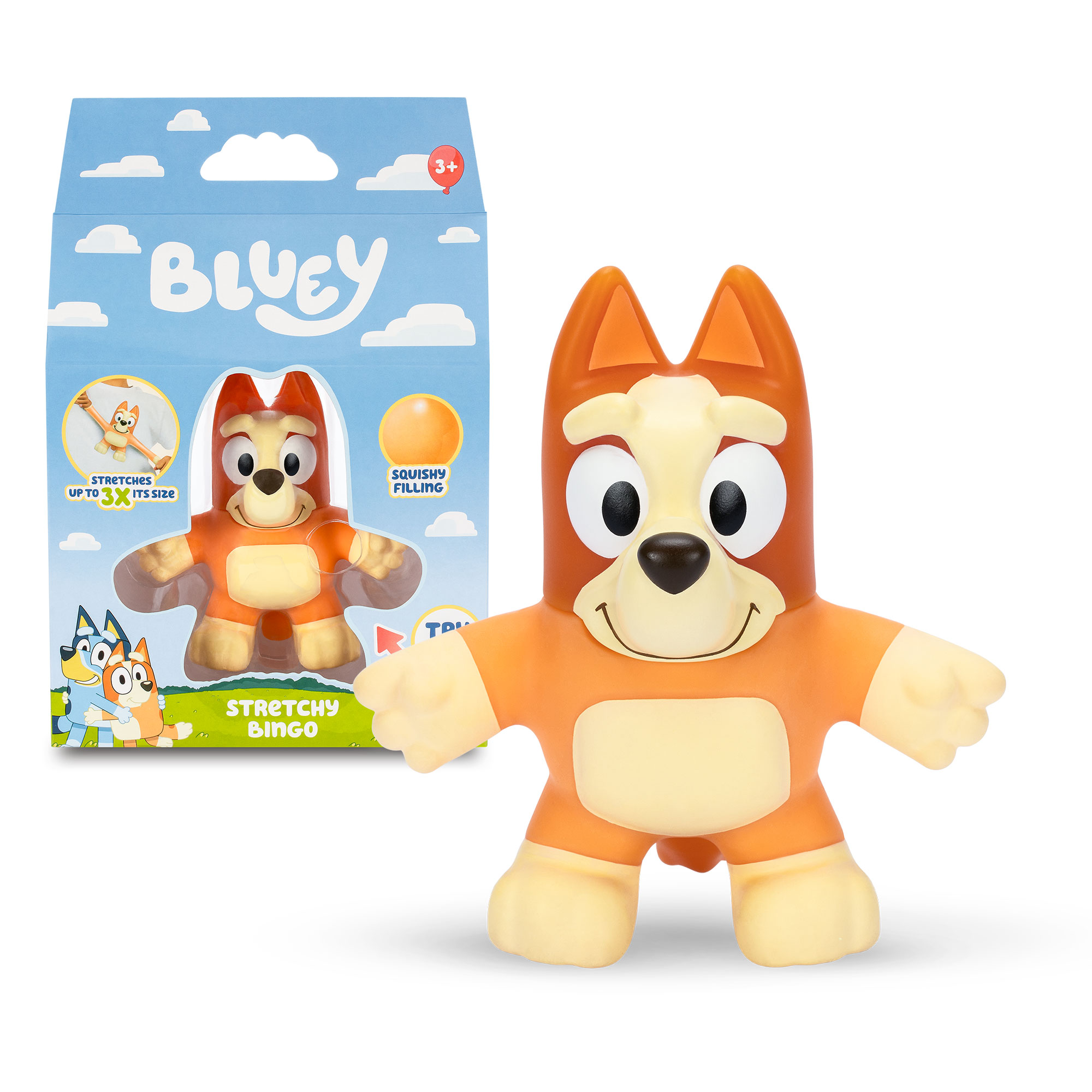Figura Stretch Bluey Famosa modelos surtidos 3