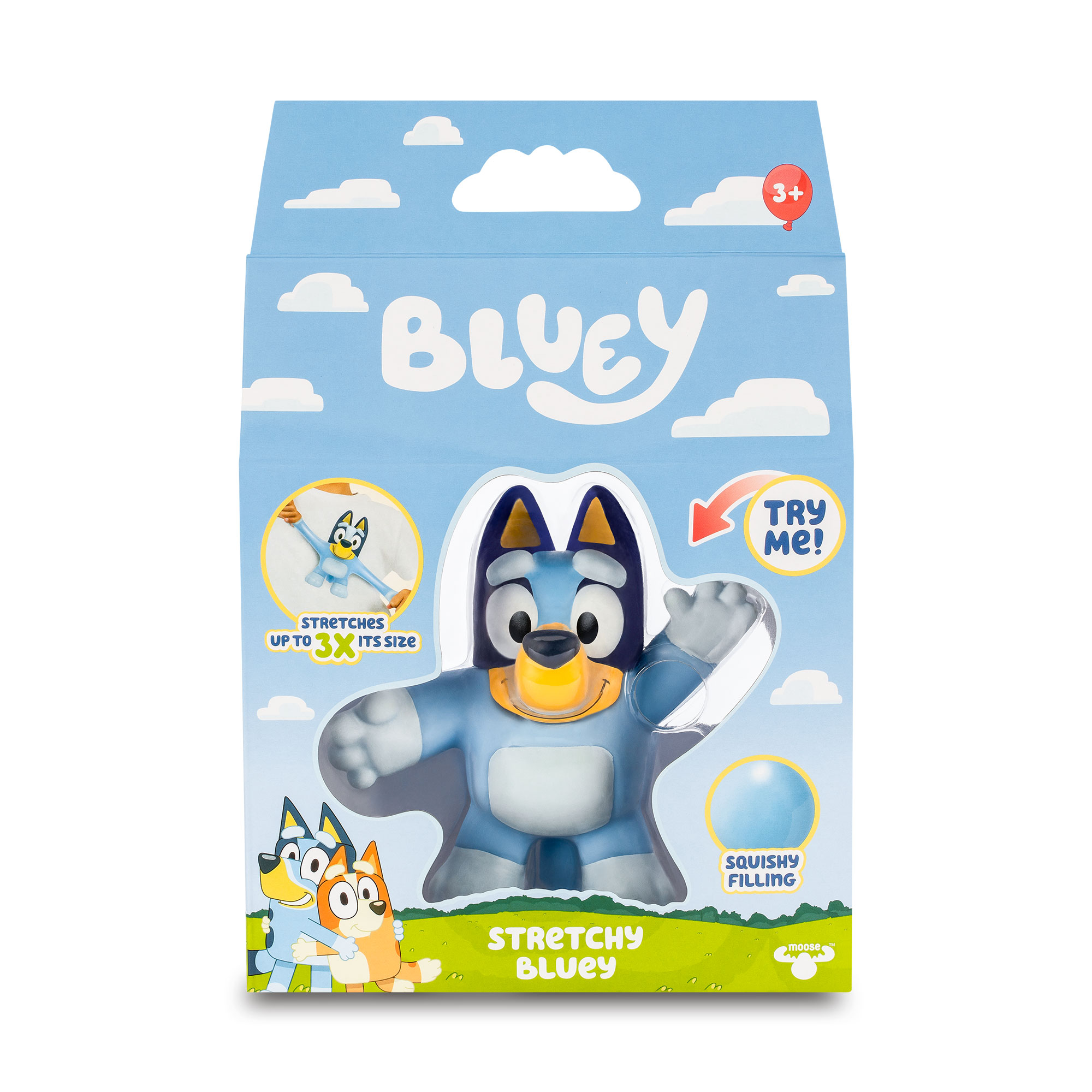 Figura Stretch Bluey Famosa modelos surtidos 4