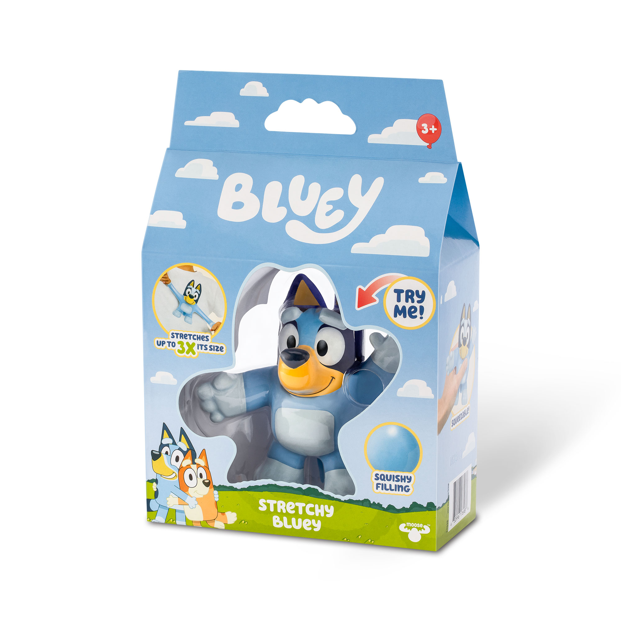 Figura Stretch Bluey Famosa modelos surtidos 12