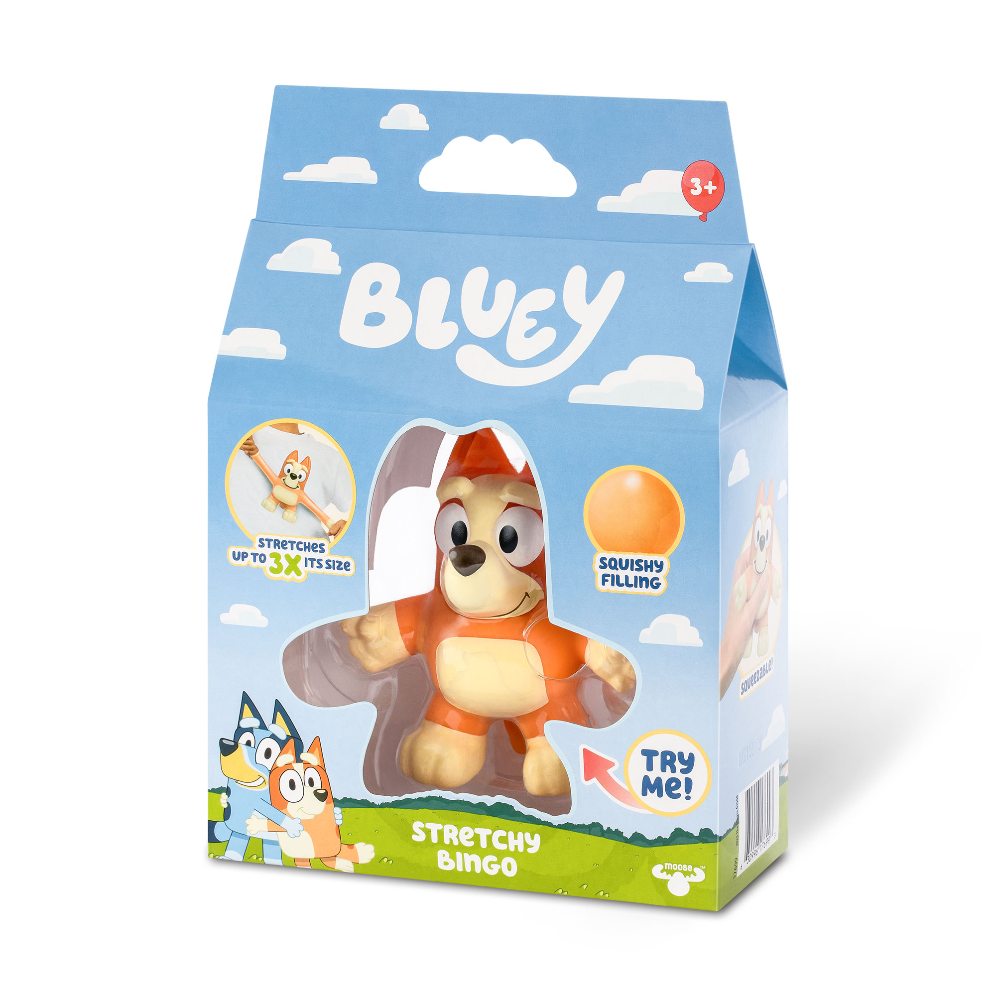 Figura Stretch Bluey Famosa modelos surtidos 13
