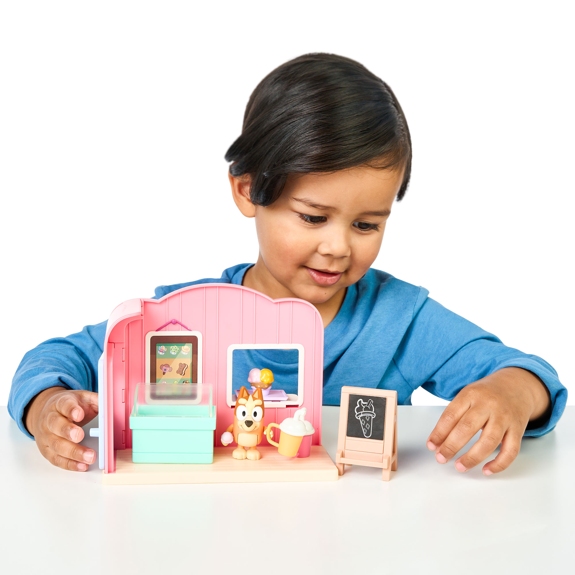 Mini Playsets com Figura Bluey Famosa - Artigo Sortido. Envio realizado de forma aleatória 2