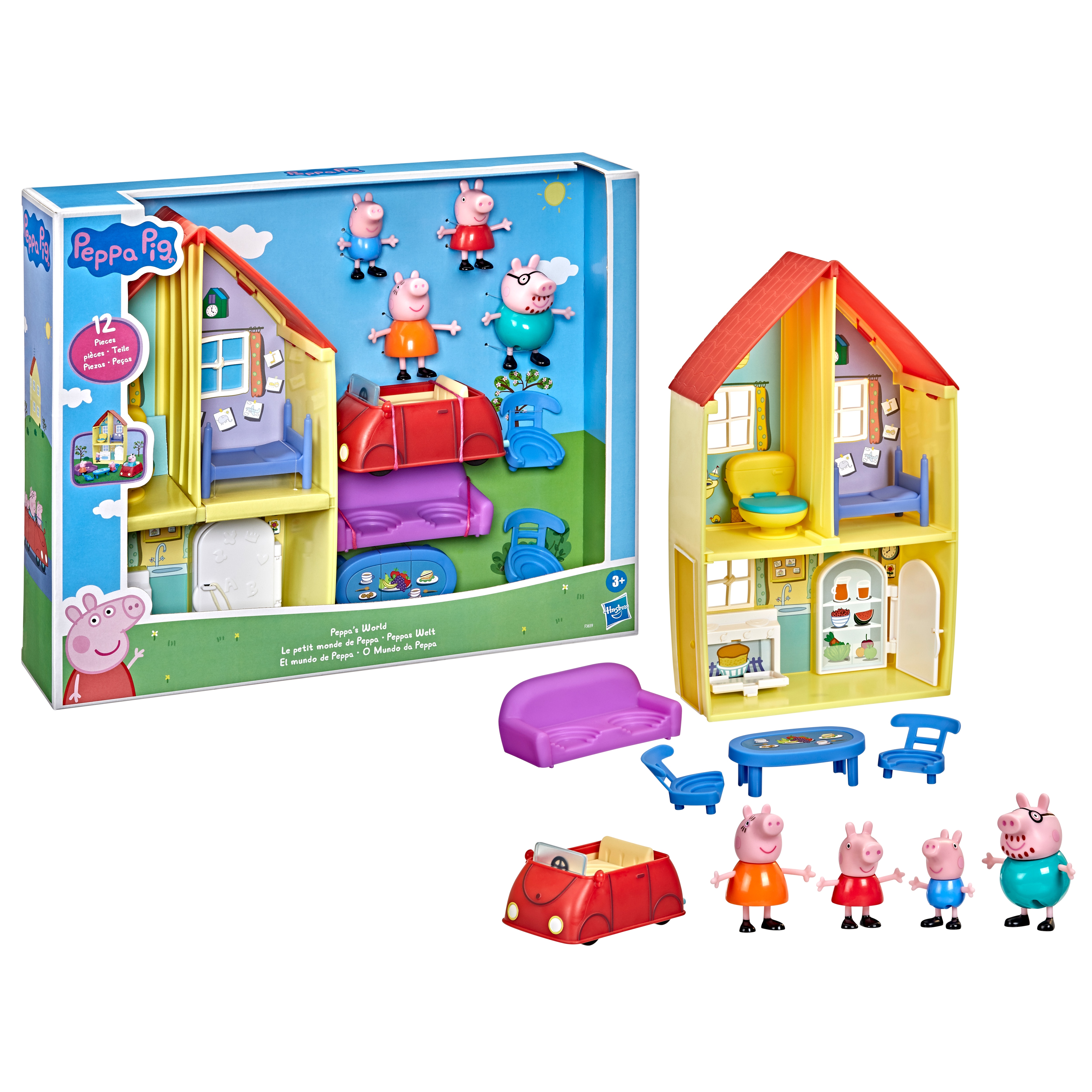 Playset Peppa's World Peppa Pig Hasbro 2
