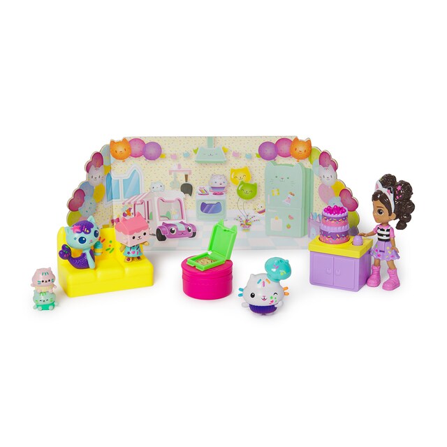 Imagen 0 de Set de figuras Gabby y Muffin Figure Gabby's Dollhouse Spin Master