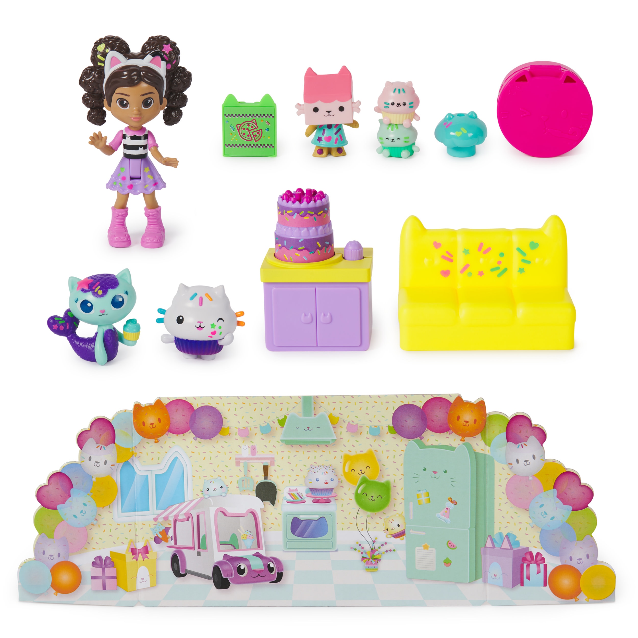 Set de figuras Gabby y Muffin Figure Gabby's Dollhouse Spin Master 3