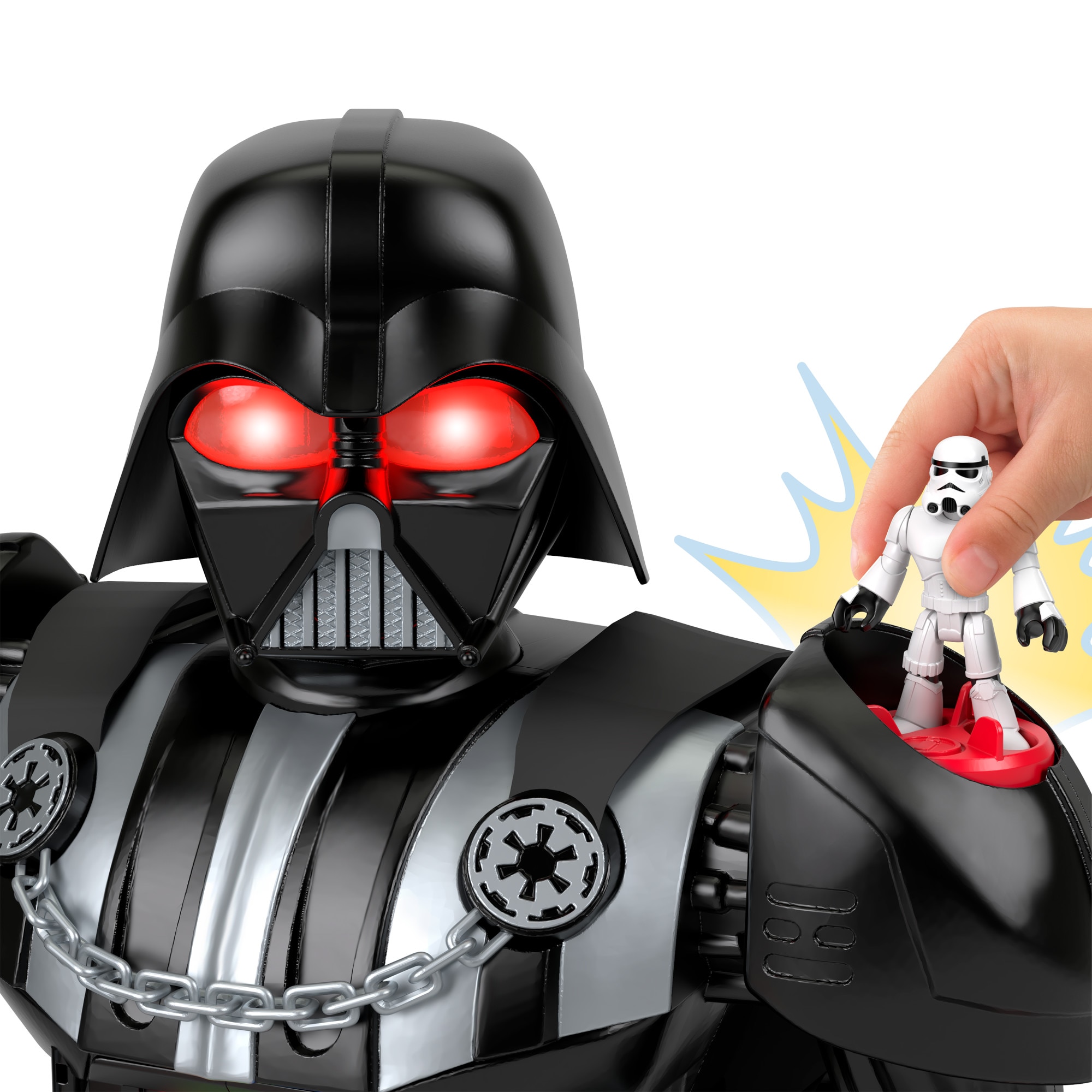 Robot Darth Vader 60 cm Star Wars Fisher-Price Imaginext 3