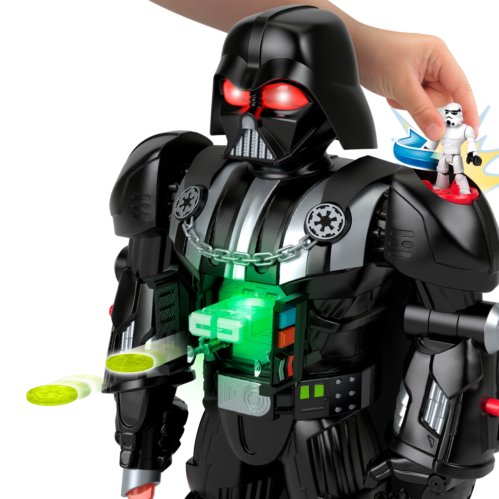 Robot Darth Vader 60 cm Star Wars Fisher-Price Imaginext 4