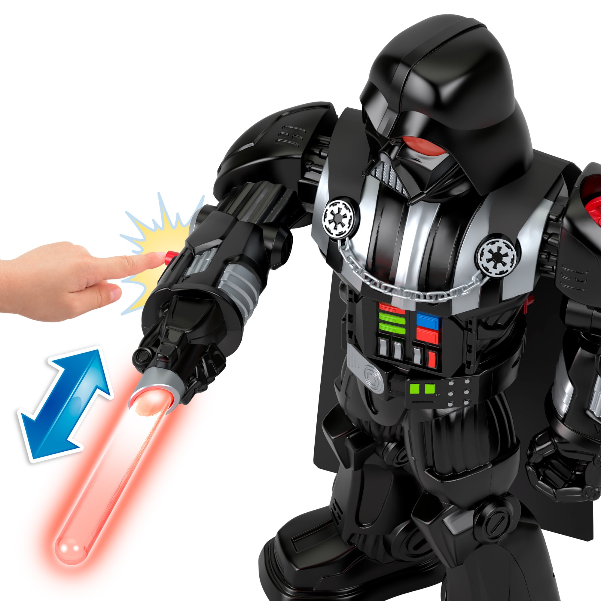 Robot Darth Vader 60 cm Star Wars Fisher-Price Imaginext 5