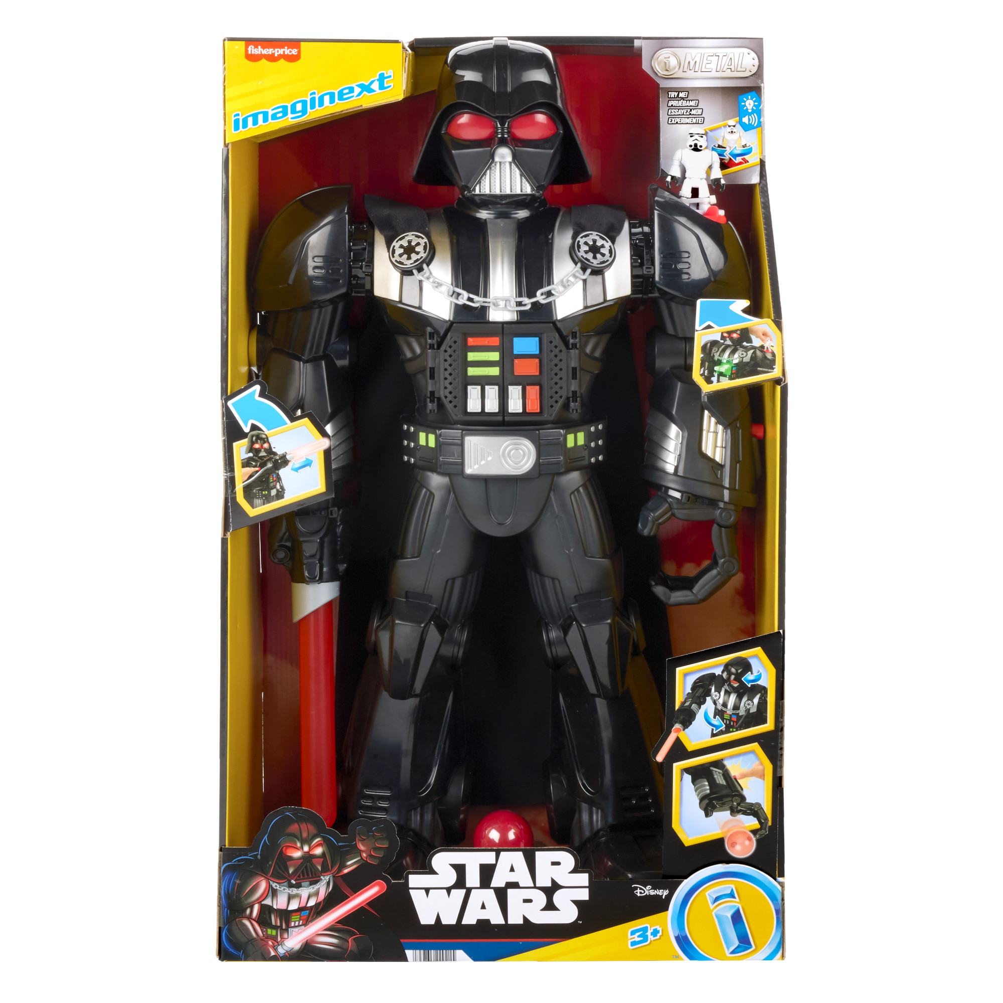 Robot Darth Vader 60 cm Star Wars Fisher-Price Imaginext 6