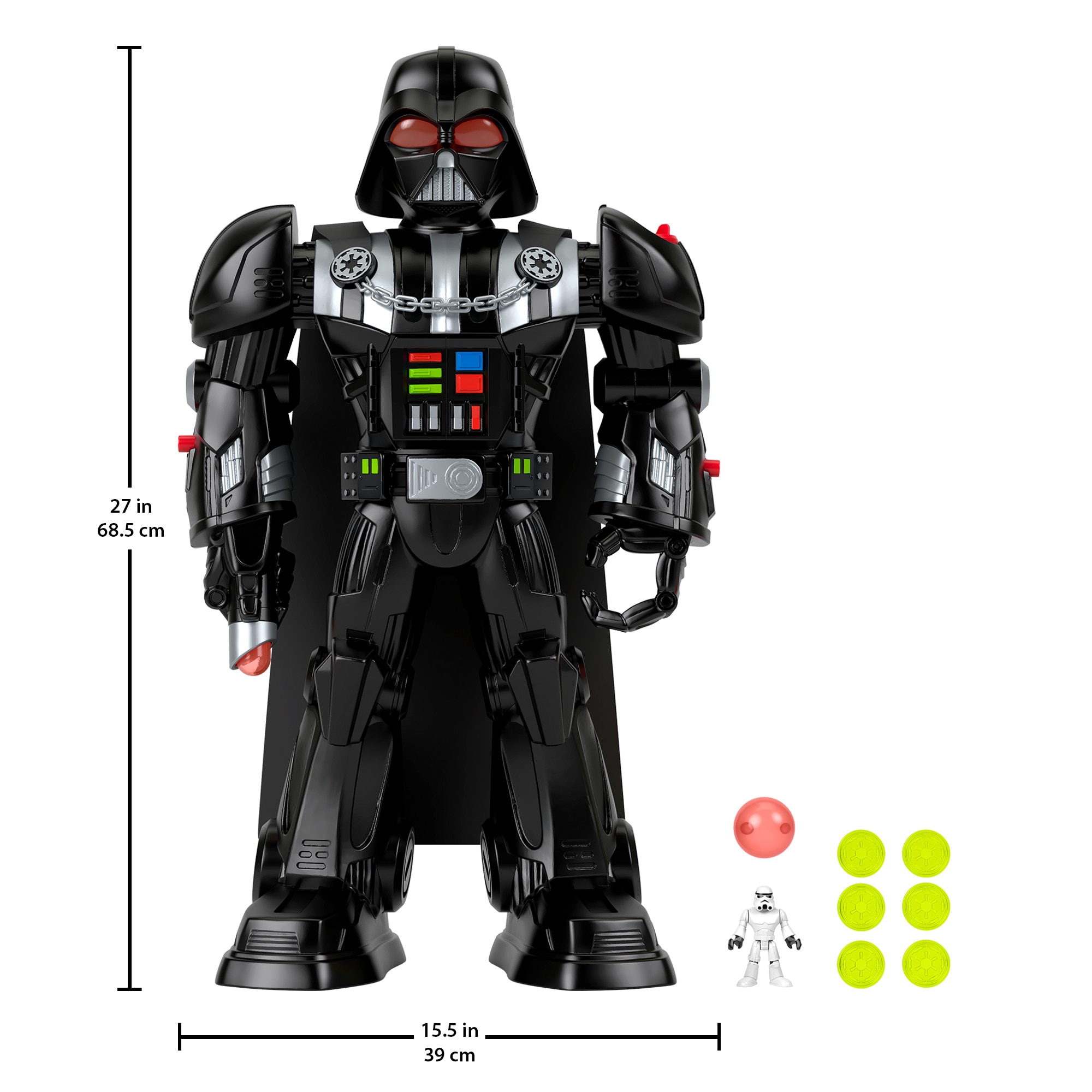 Robot Darth Vader 60 cm Star Wars Fisher-Price Imaginext 7