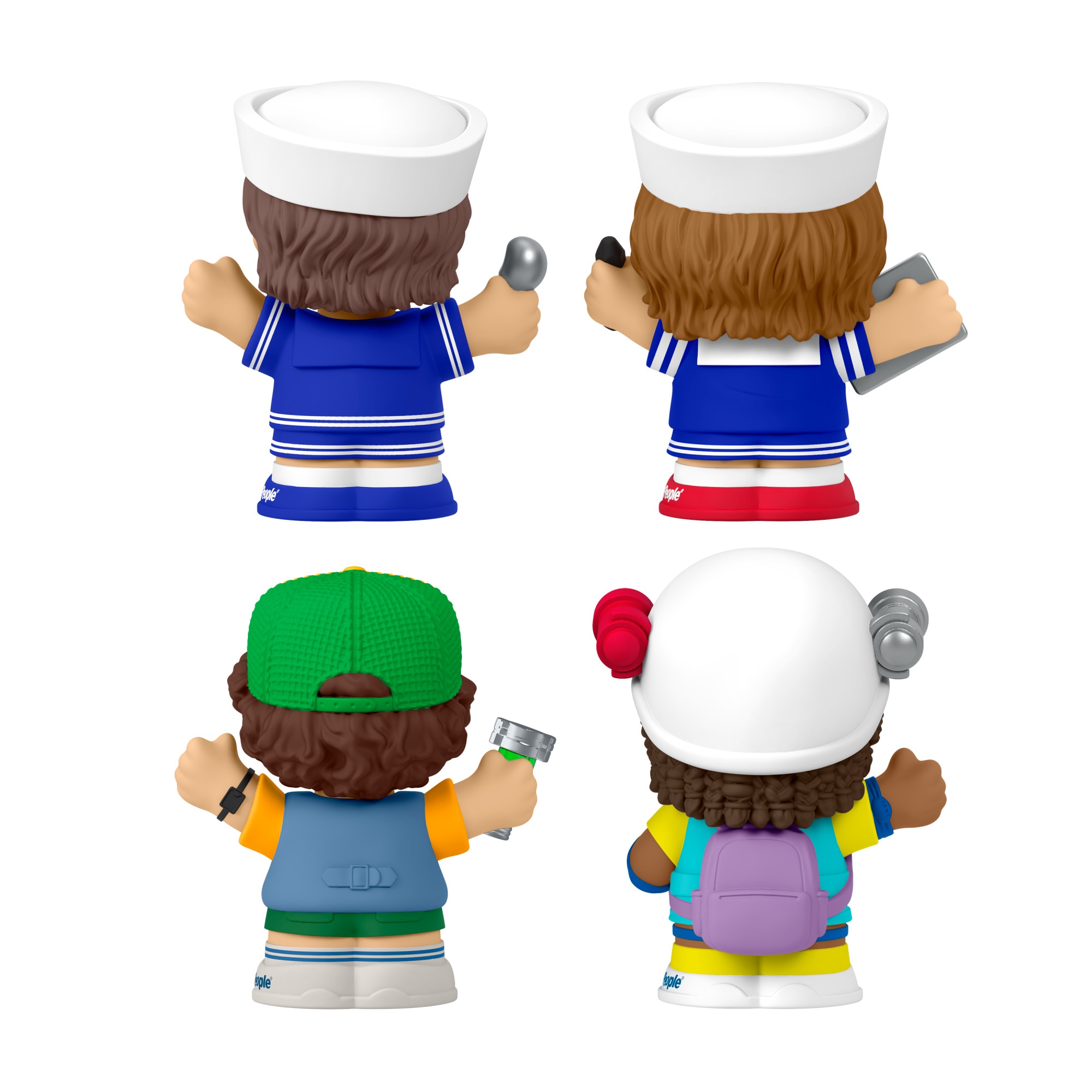 Pack 4 figuras Little People Collector Stranger Things Scoops Trop Fisher- Price 6