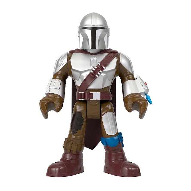 Figura de juguete XXL de más de 41cm Star Wars El Mandaloriano Fisher-Price Imaginext
