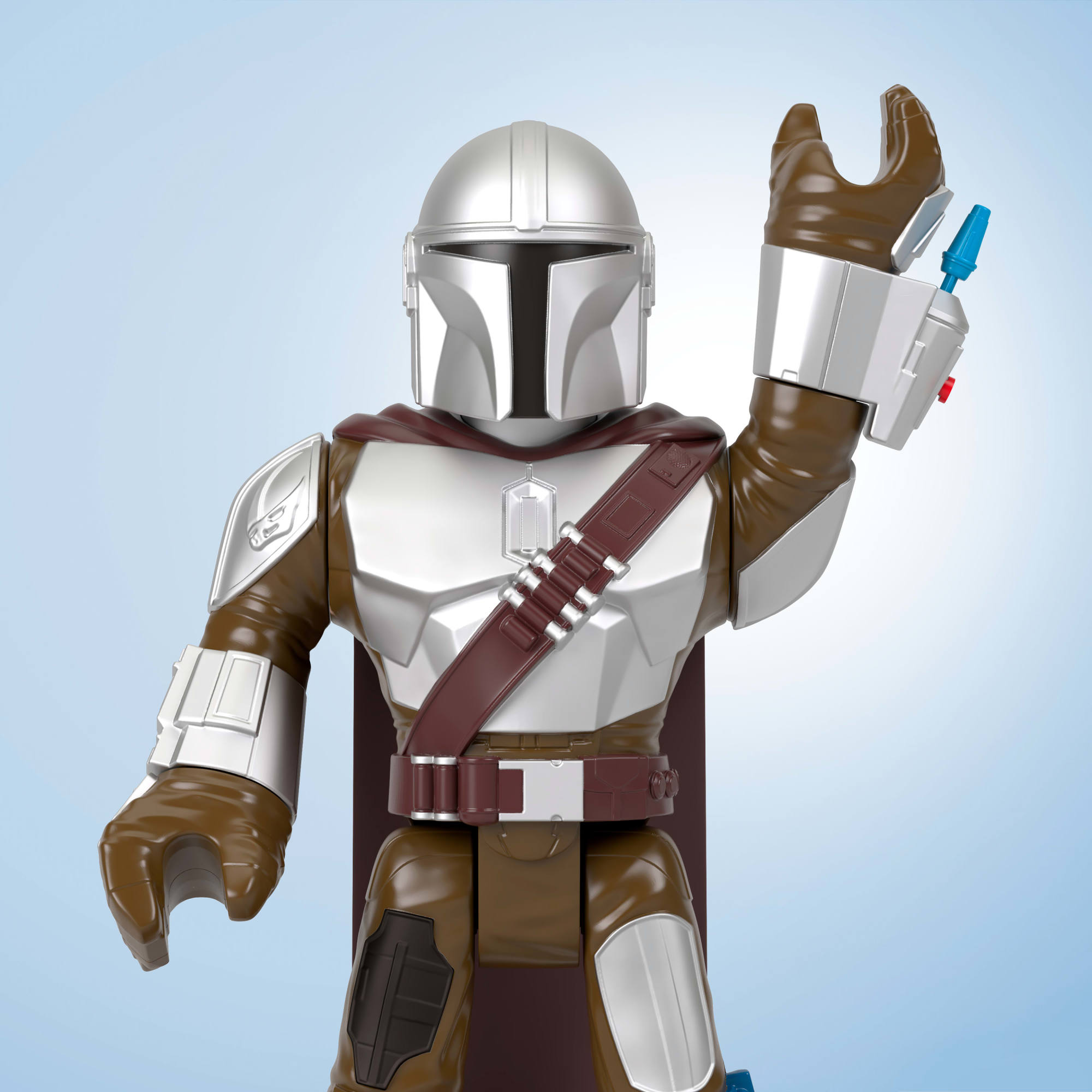 Figura de juguete XXL de más de 41cm Star Wars El Mandaloriano Fisher-Price Imaginext 5