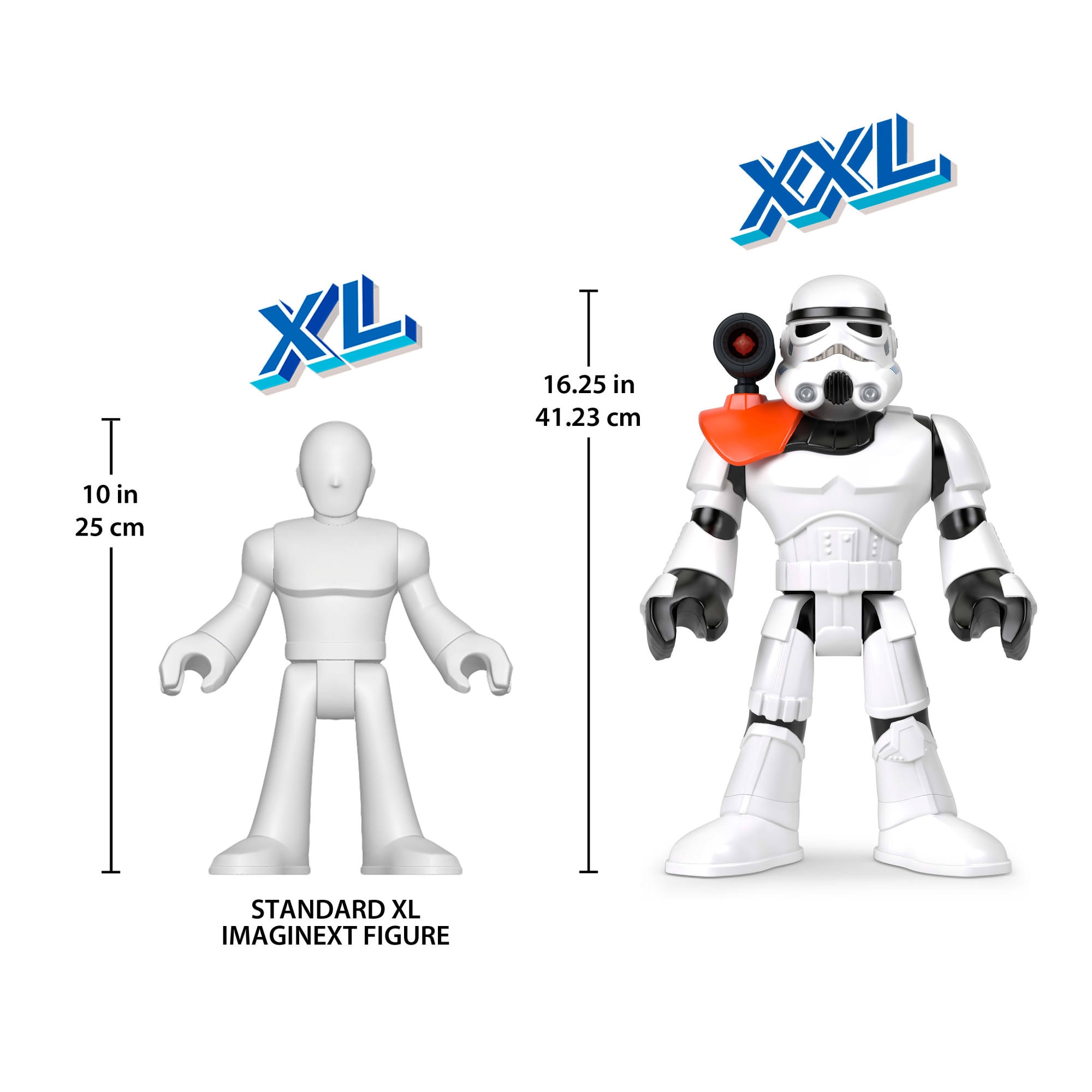 Figura de juguete XXL de más de 41cm Soldado Imperial Star Wars Fisher-Price Imaginext 3