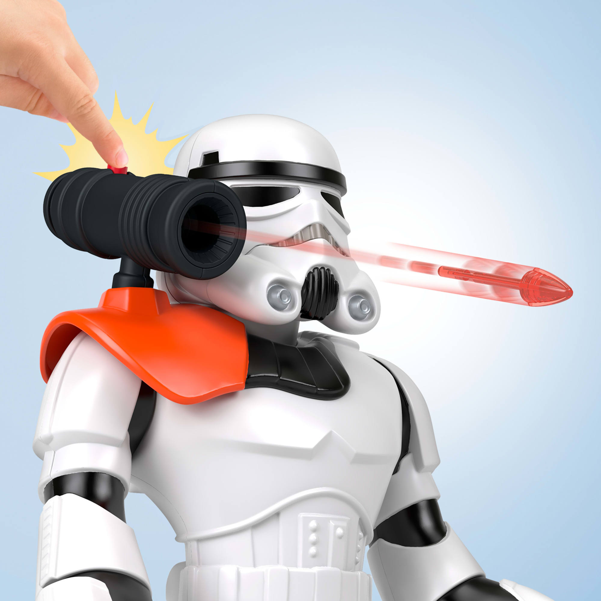 Figura de juguete XXL de más de 41cm Soldado Imperial Star Wars Fisher-Price Imaginext 4