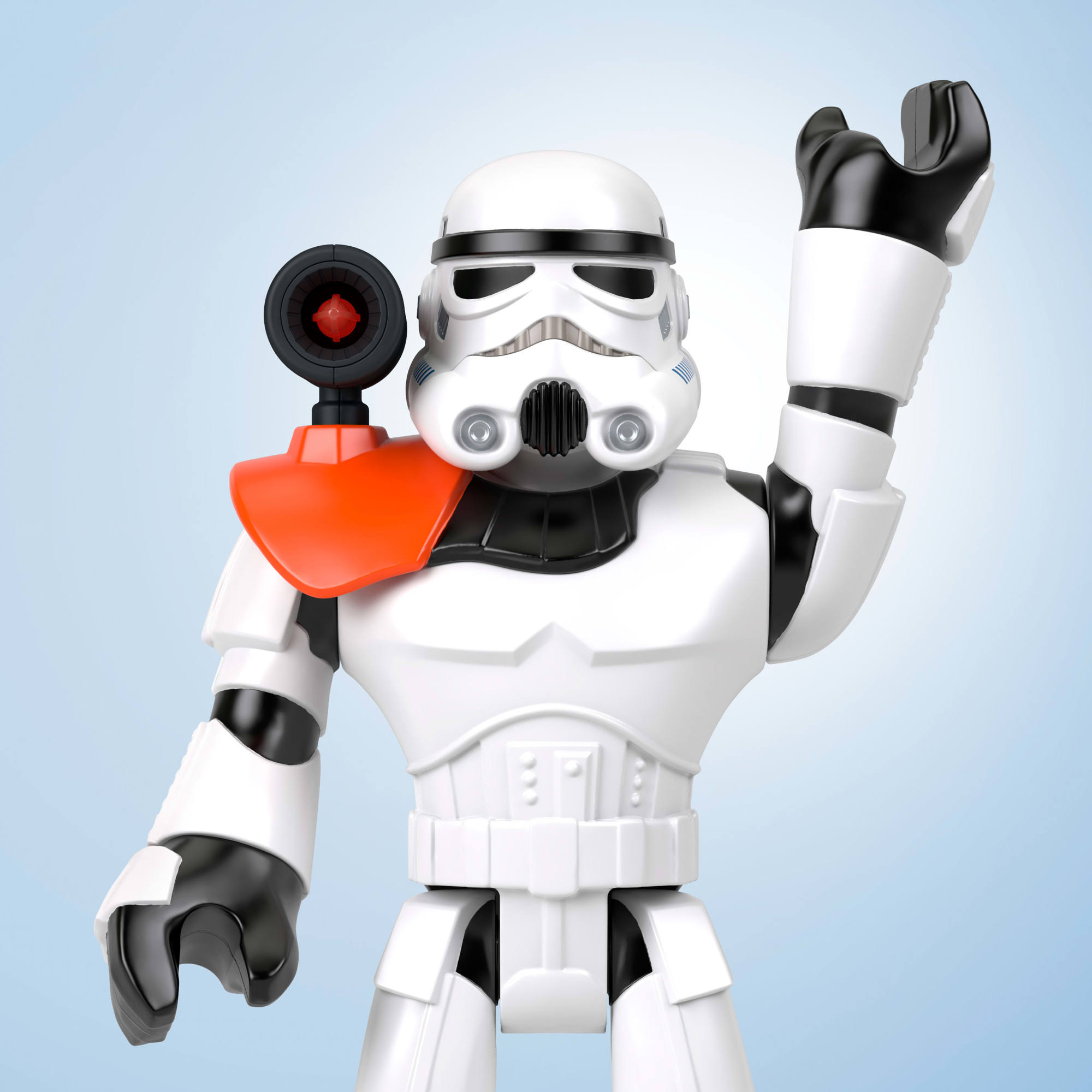 Figura de juguete XXL de más de 41cm Soldado Imperial Star Wars Fisher-Price Imaginext 5