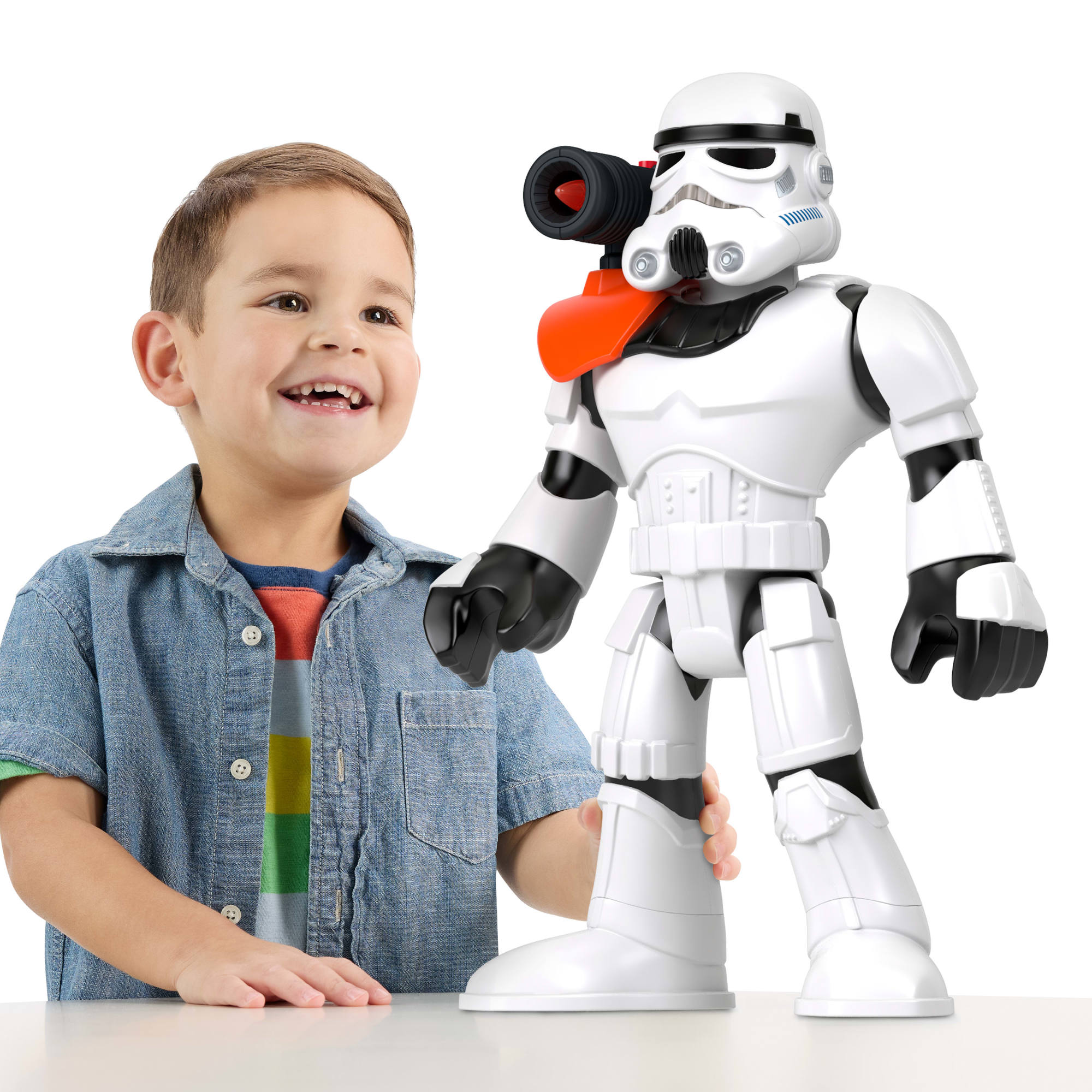 Figura de juguete XXL de más de 41cm Soldado Imperial Star Wars Fisher-Price Imaginext 6