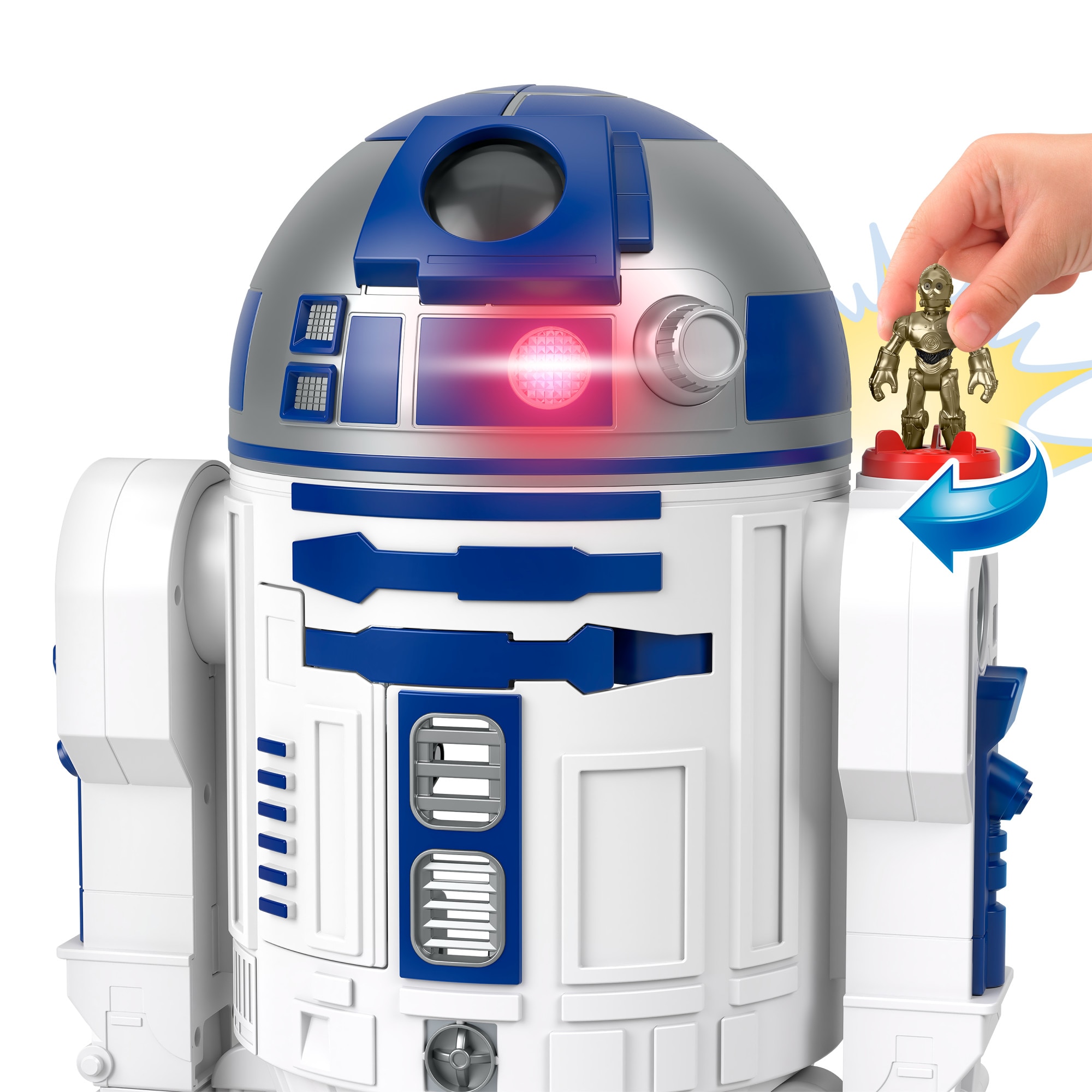 Figura grande R2D2 Star WarsFisher-Price Imaginext 4