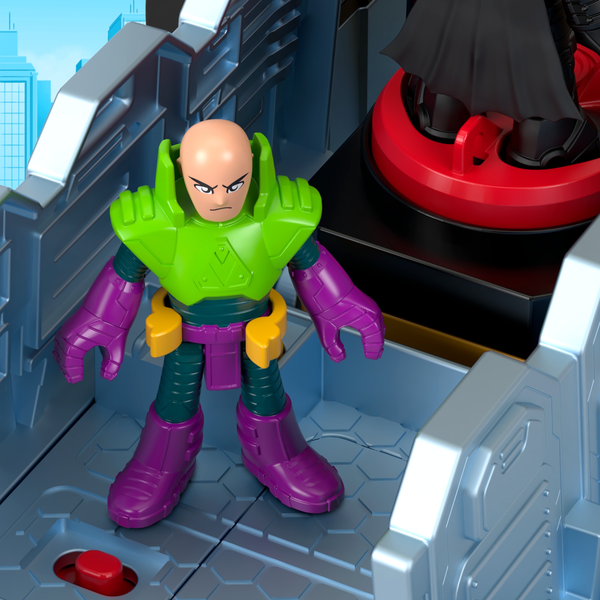 Vehículo Bat-tanque transformable DC Super Friends Fisher-Price Imaginext 4