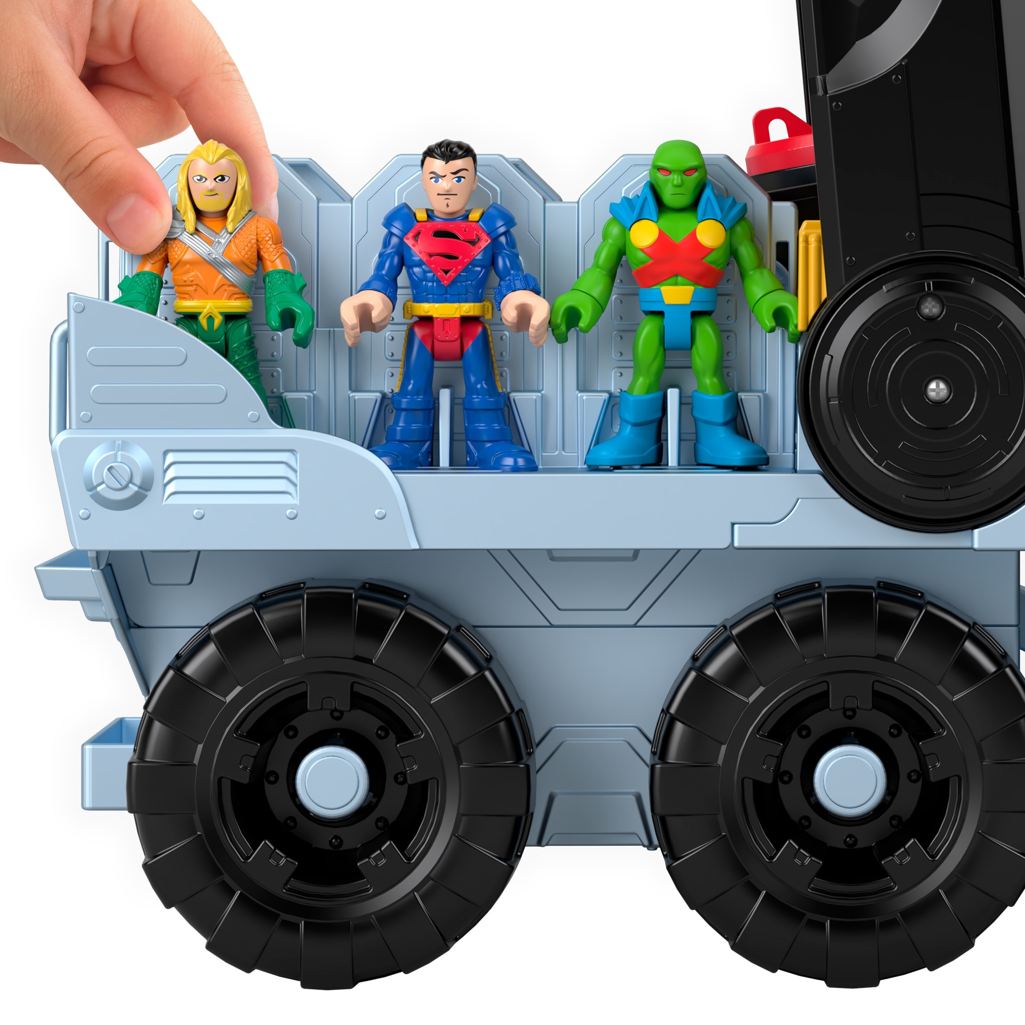 Vehículo Bat-tanque transformable DC Super Friends Fisher-Price Imaginext 5